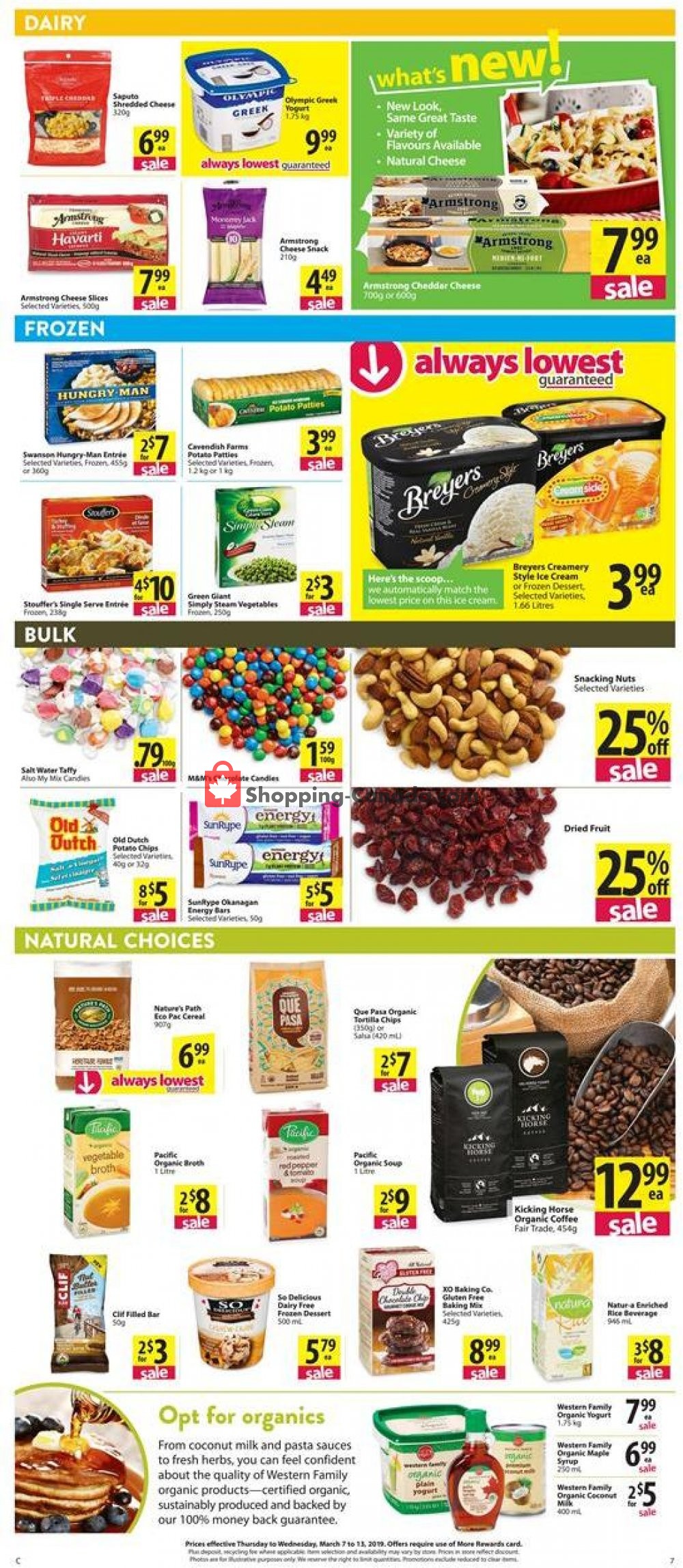 Save On Foods flyer from Thursday March 7, 2019 to Wednesday March 13, 2019 - page 7