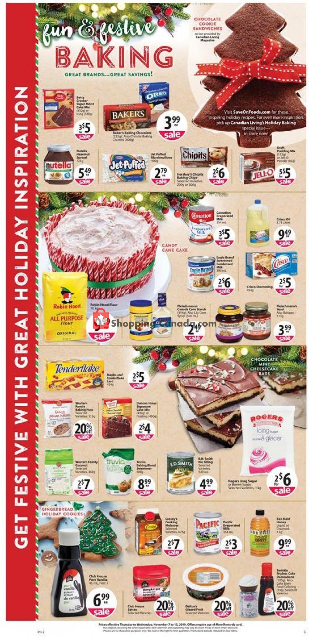 Save On Foods flyer from Thursday November 7, 2019 to Wednesday November 13, 2019 - page 12