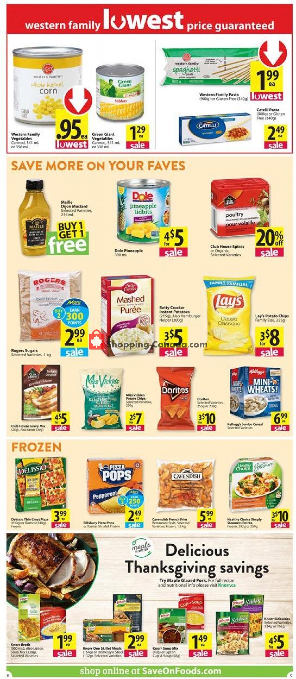 Save On Foods flyer from Thursday October 10, 2019 to Wednesday October 16, 2019 - page 8