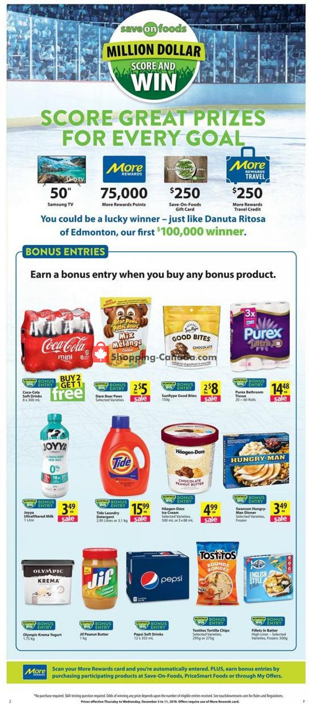 Save On Foods flyer from Thursday December 5, 2019 to Wednesday December 11, 2019 - page 12