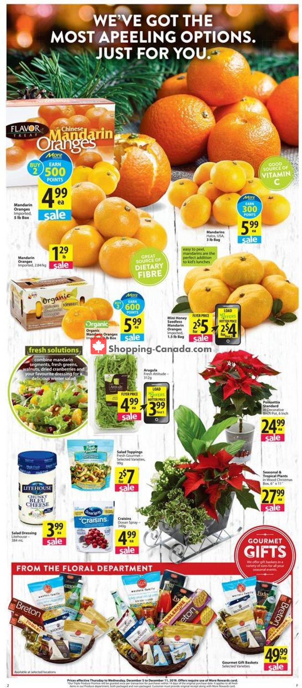 Save On Foods flyer from Thursday December 5, 2019 to Wednesday December 11, 2019 - page 2