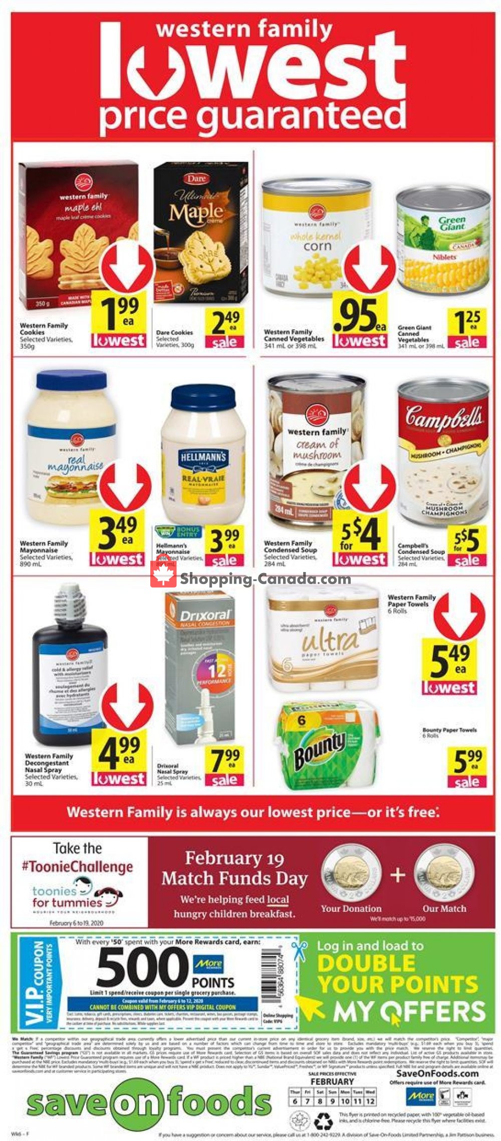 Save On Foods flyer from Thursday February 6, 2020 to Wednesday February 12, 2020 - page 12