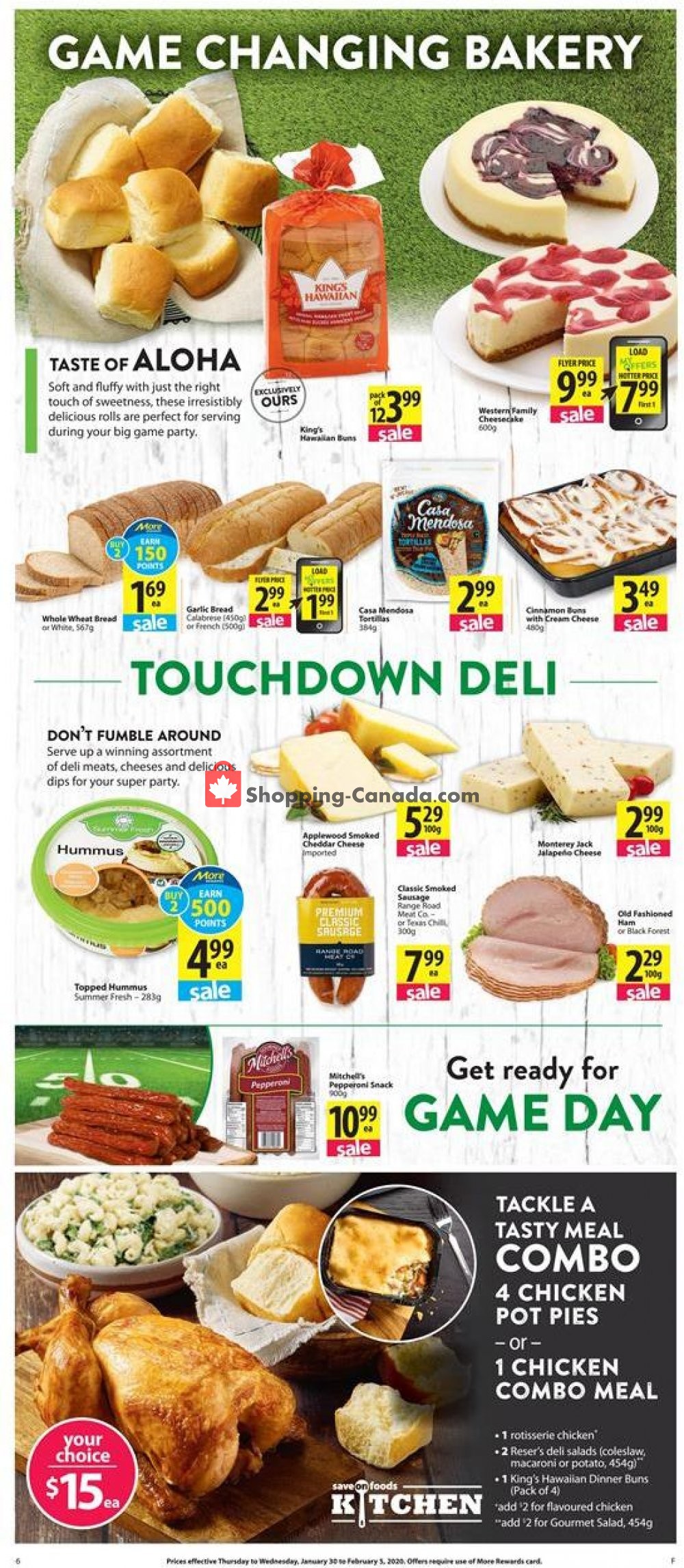 Save On Foods flyer from Thursday January 30, 2020 to Wednesday February 5, 2020 - page 6