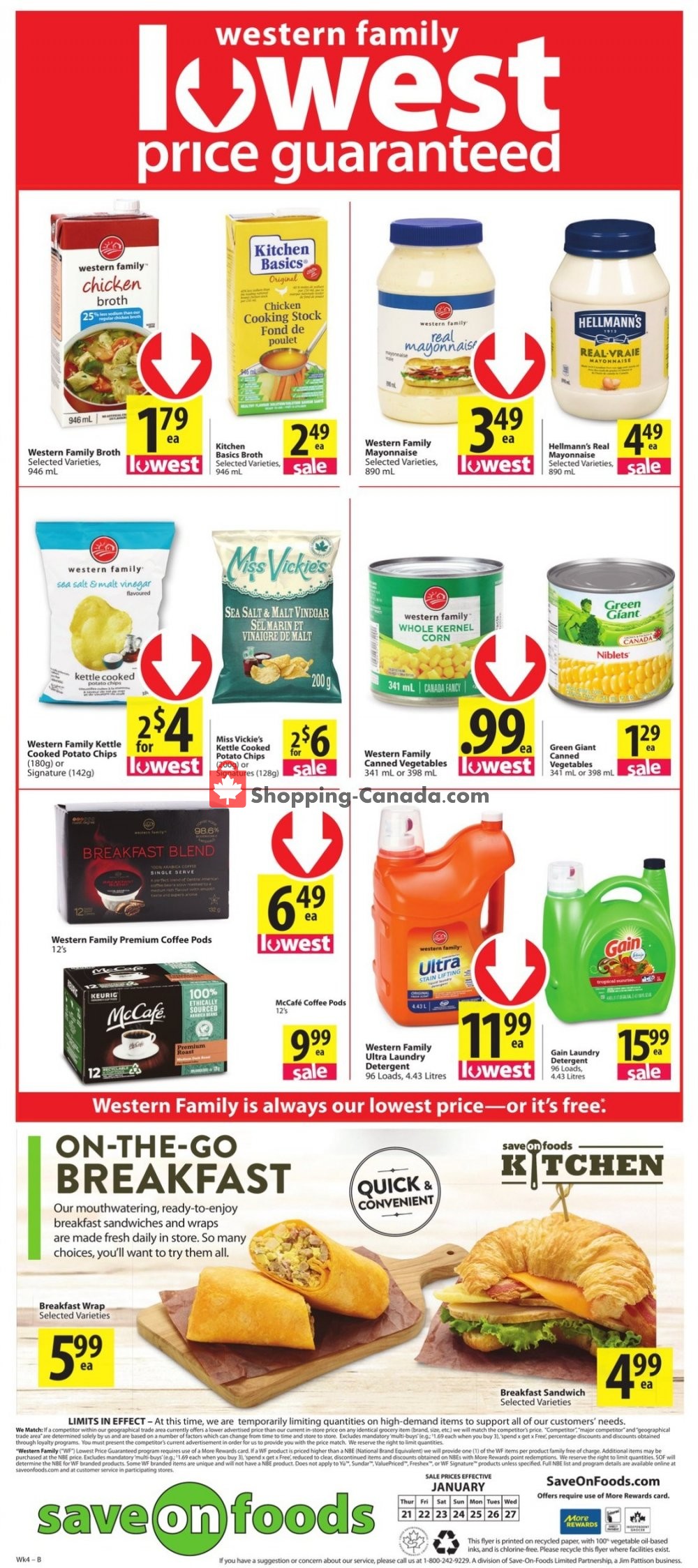 Save On Foods flyer from Thursday January 21, 2021 to Wednesday January 27, 2021 - page 12