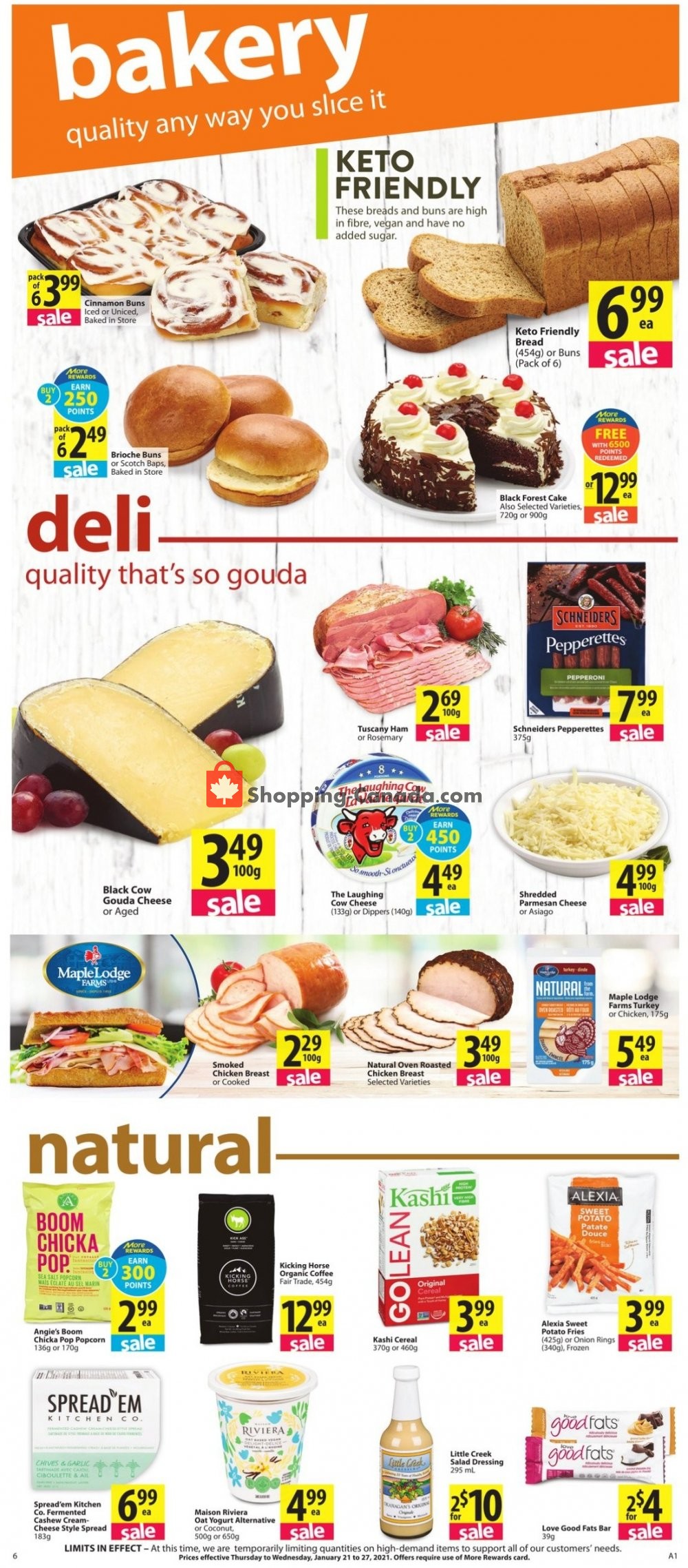 Save On Foods flyer from Thursday January 21, 2021 to Wednesday January 27, 2021 - page 6