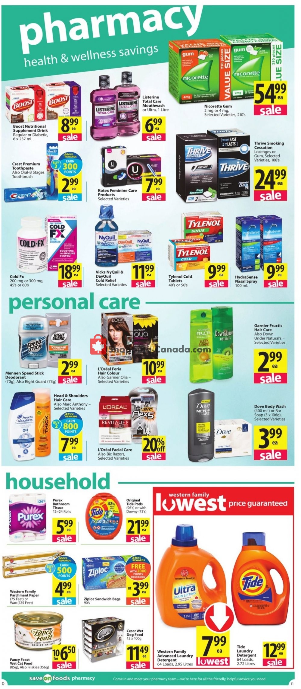 Save On Foods flyer from Thursday January 14, 2021 to Wednesday January 20, 2021 - page 11