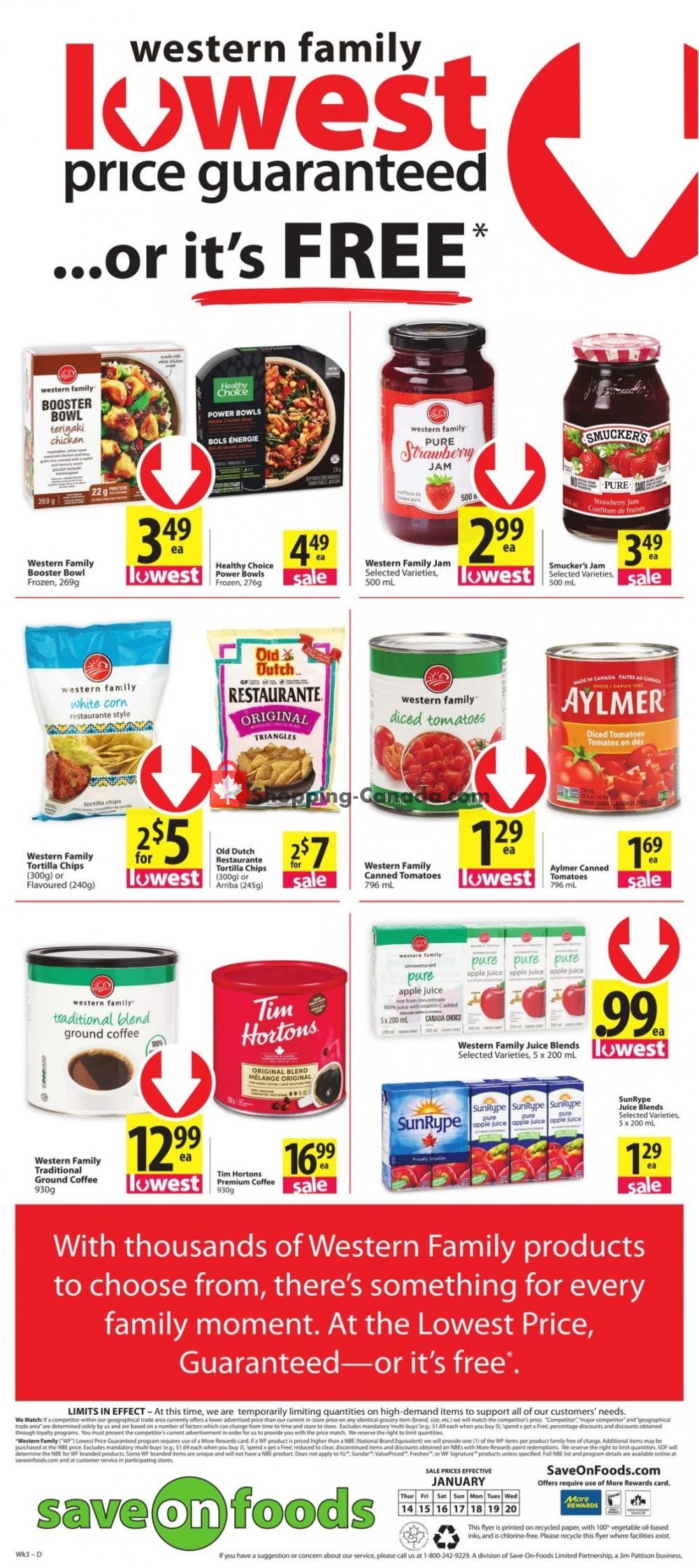 Save On Foods flyer from Thursday January 14, 2021 to Wednesday January 20, 2021 - page 12