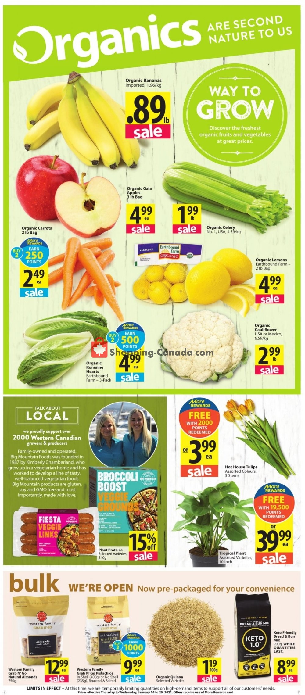Save On Foods flyer from Thursday January 14, 2021 to Wednesday January 20, 2021 - page 2