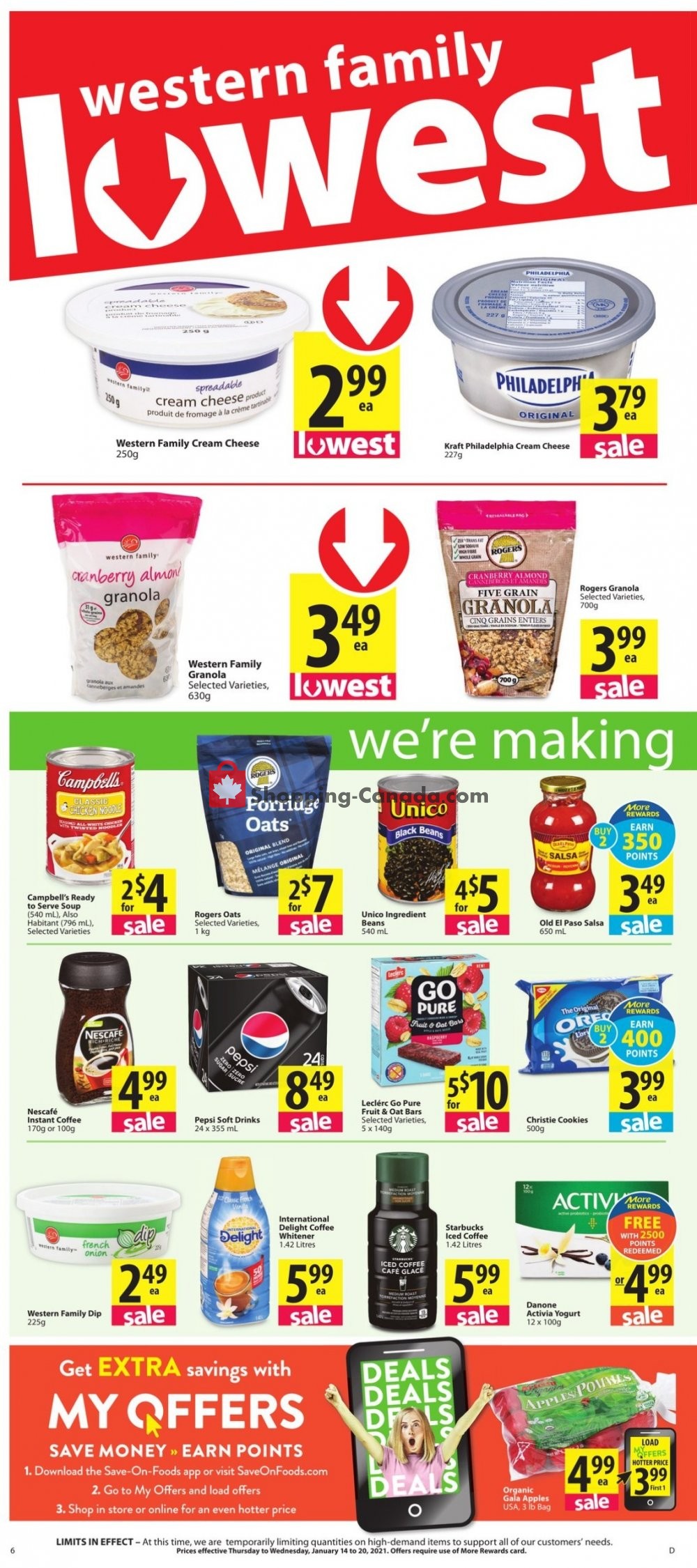 Save On Foods flyer from Thursday January 14, 2021 to Wednesday January 20, 2021 - page 6