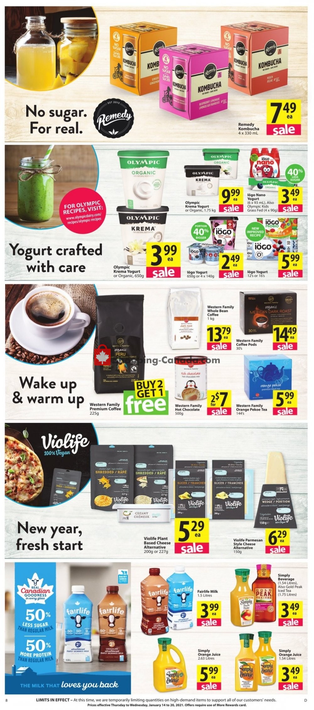 Save On Foods flyer from Thursday January 14, 2021 to Wednesday January 20, 2021 - page 8