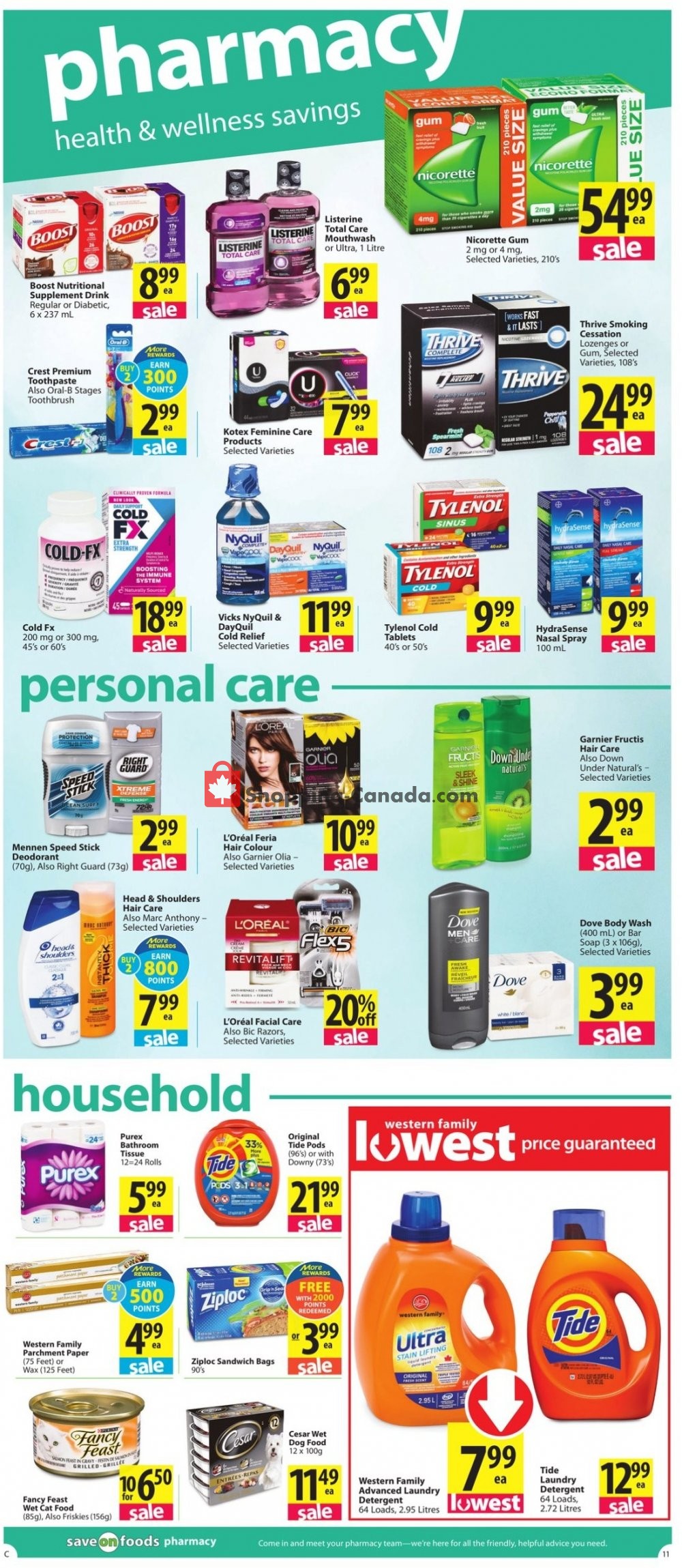 Save On Foods flyer from Thursday January 14, 2021 to Wednesday January 20, 2021 - page 11