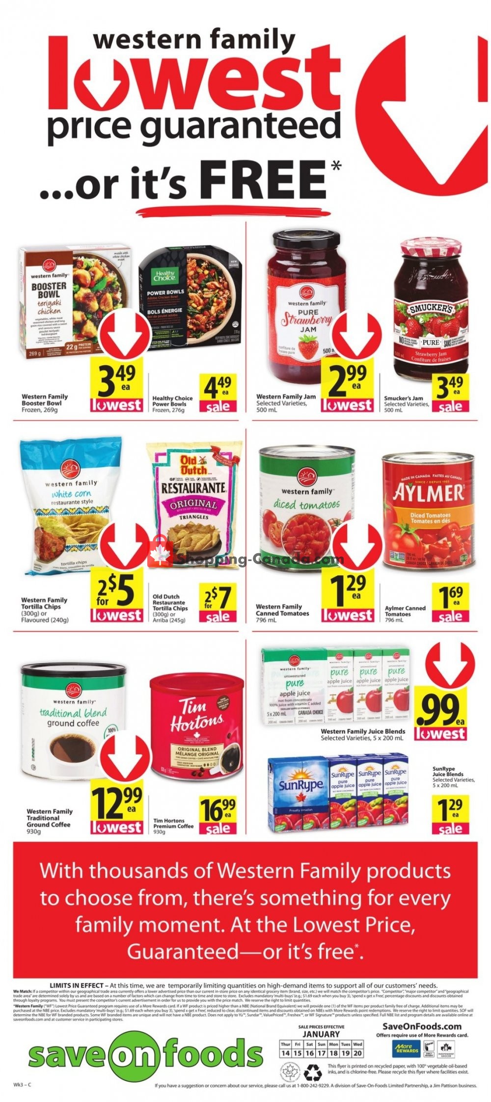Save On Foods flyer from Thursday January 14, 2021 to Wednesday January 20, 2021 - page 12