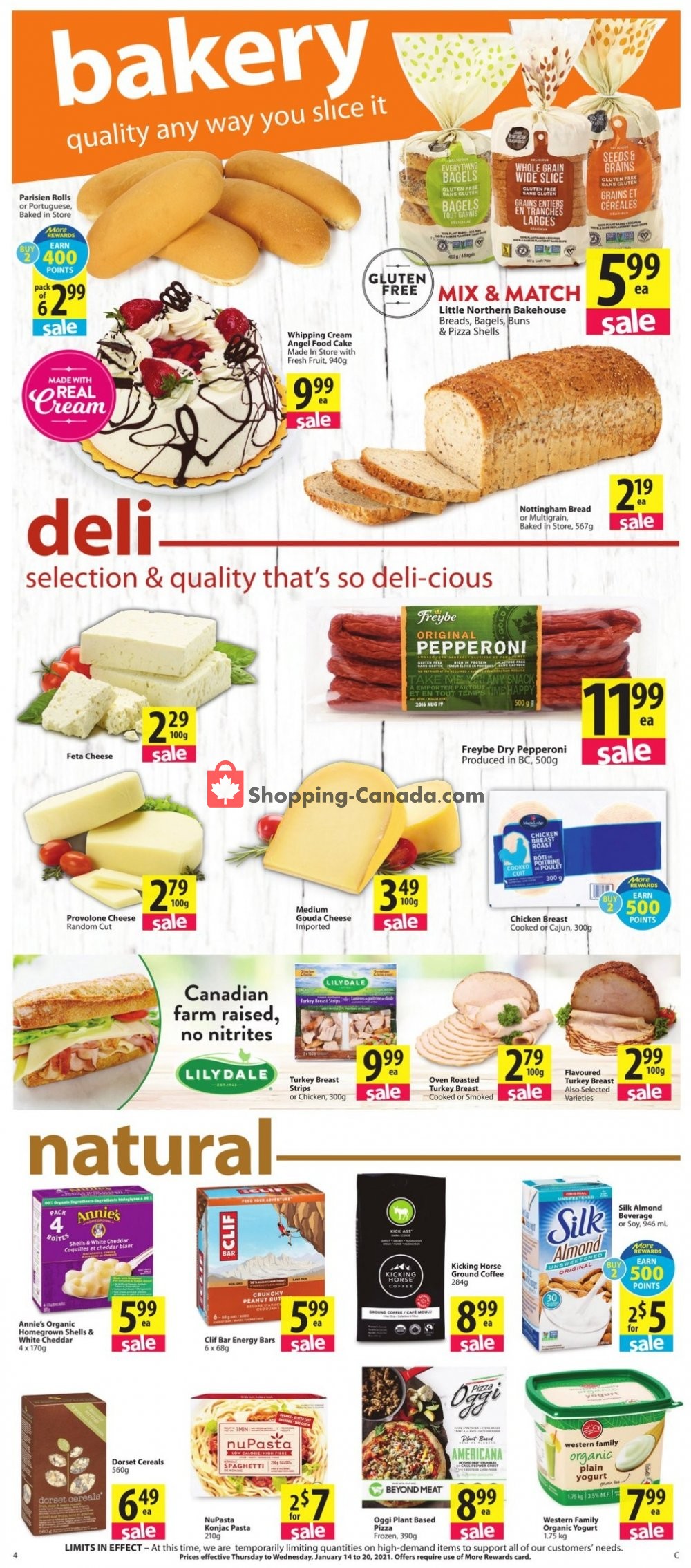 Save On Foods flyer from Thursday January 14, 2021 to Wednesday January 20, 2021 - page 4