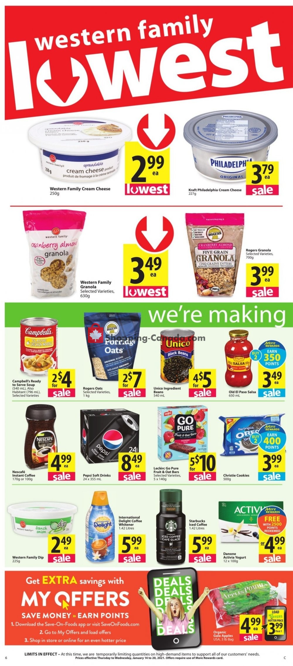 Save On Foods flyer from Thursday January 14, 2021 to Wednesday January 20, 2021 - page 6