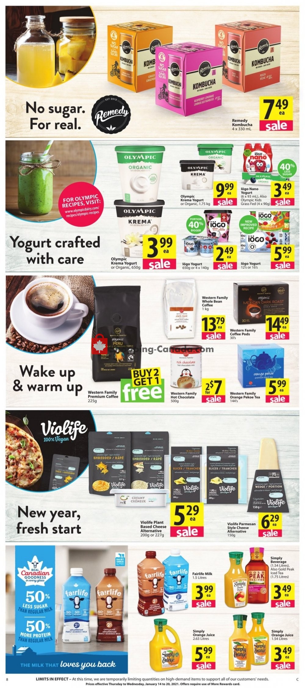 Save On Foods flyer from Thursday January 14, 2021 to Wednesday January 20, 2021 - page 8