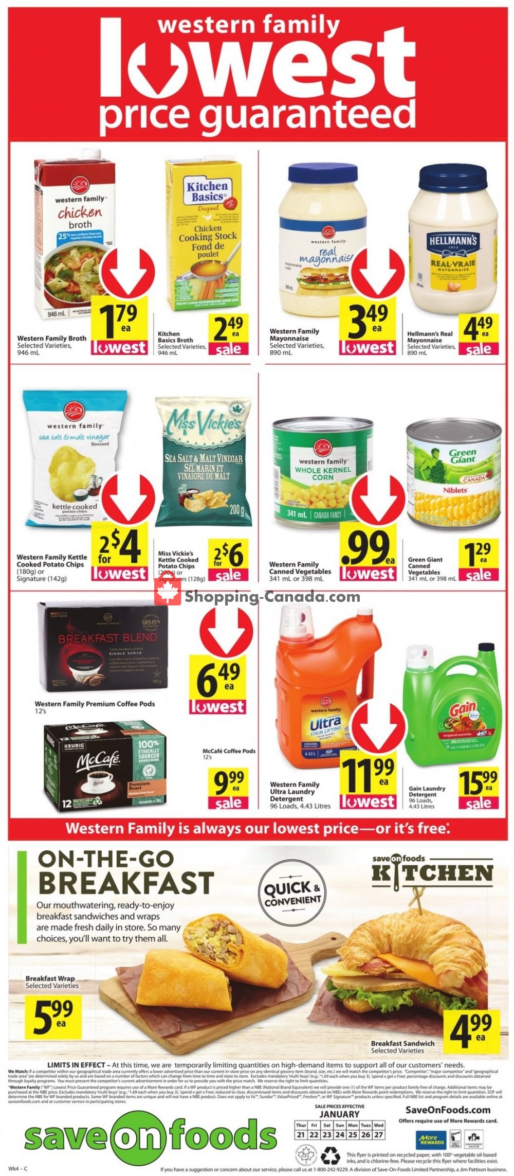 Save On Foods flyer from Thursday January 21, 2021 to Wednesday January 27, 2021 - page 12