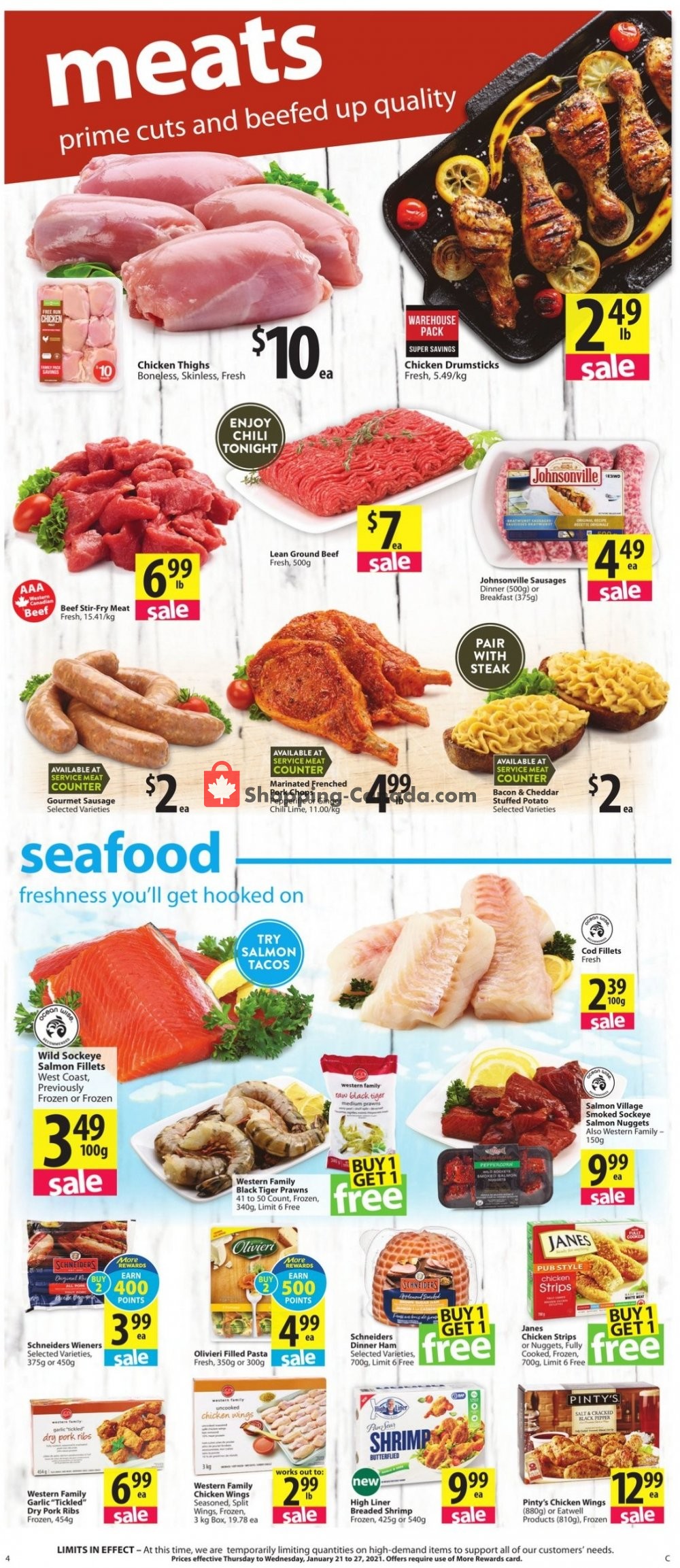 Save On Foods flyer from Thursday January 21, 2021 to Wednesday January 27, 2021 - page 4