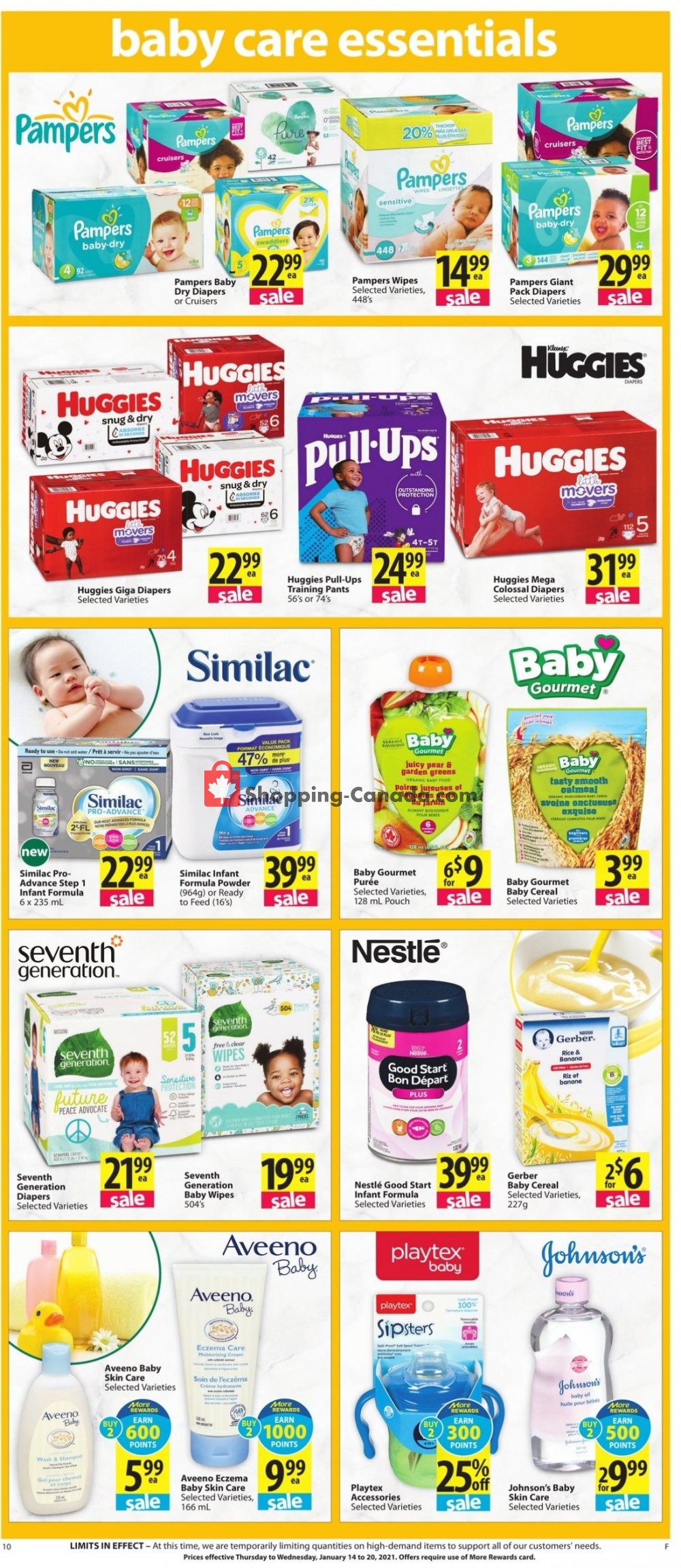 Save On Foods flyer from Thursday January 14, 2021 to Wednesday January 20, 2021 - page 10