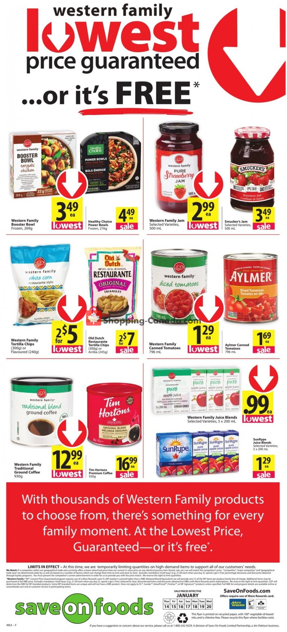 Save On Foods flyer from Thursday January 14, 2021 to Wednesday January 20, 2021 - page 12