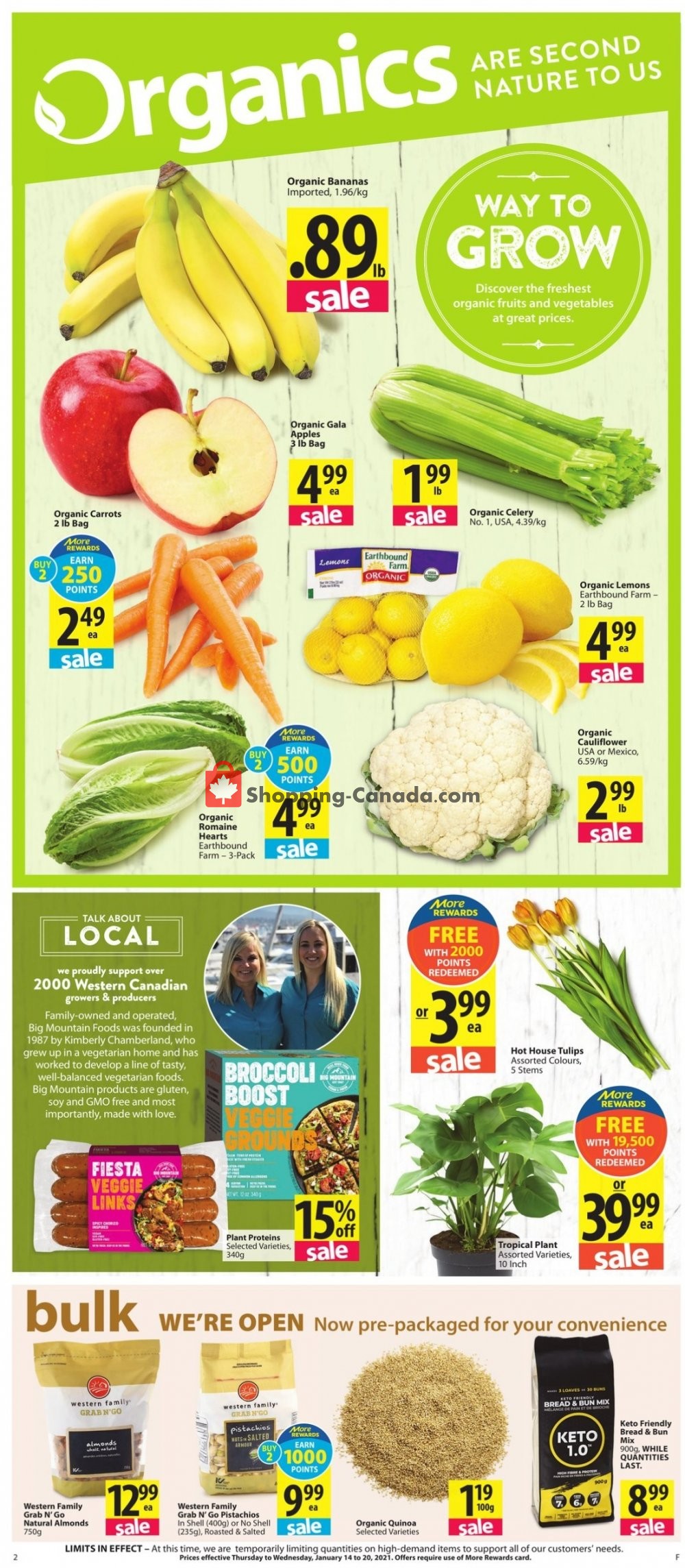 Save On Foods flyer from Thursday January 14, 2021 to Wednesday January 20, 2021 - page 2
