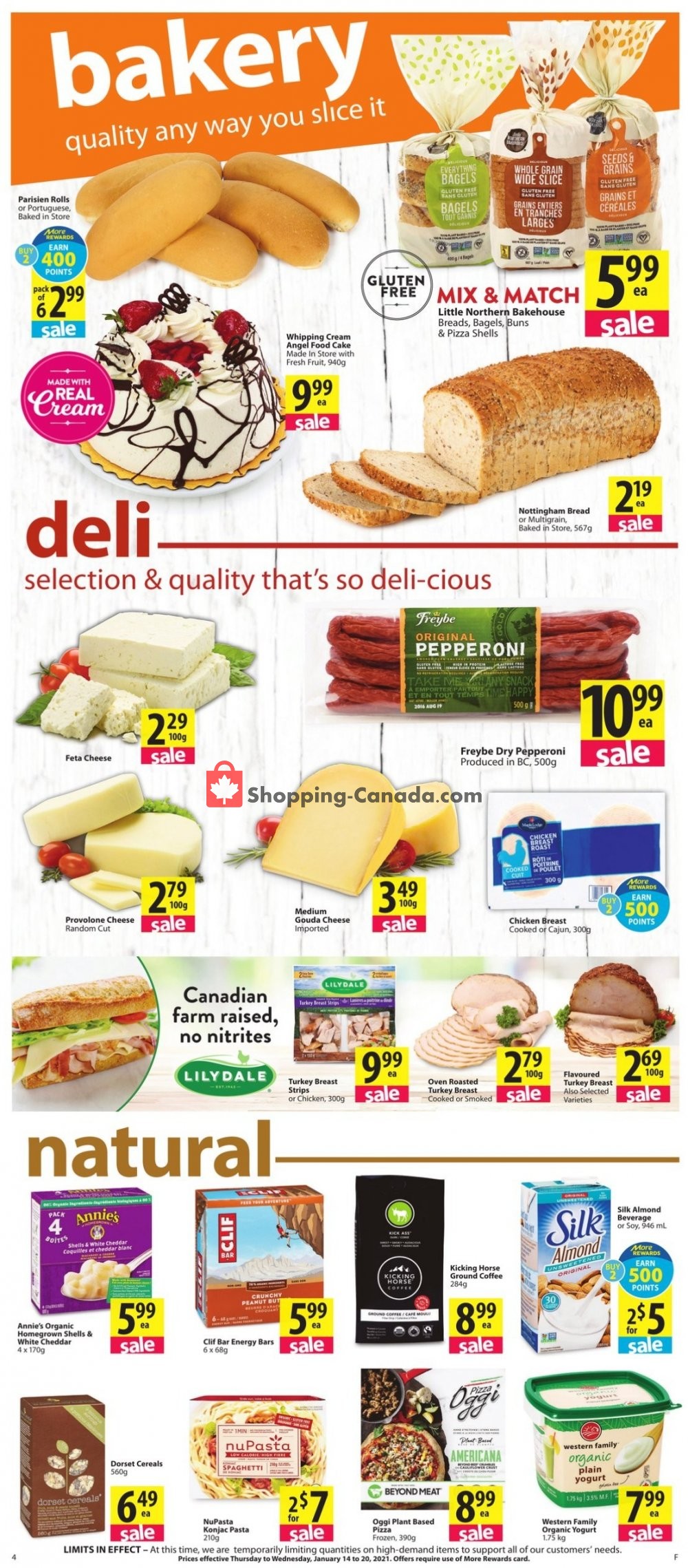 Save On Foods flyer from Thursday January 14, 2021 to Wednesday January 20, 2021 - page 4