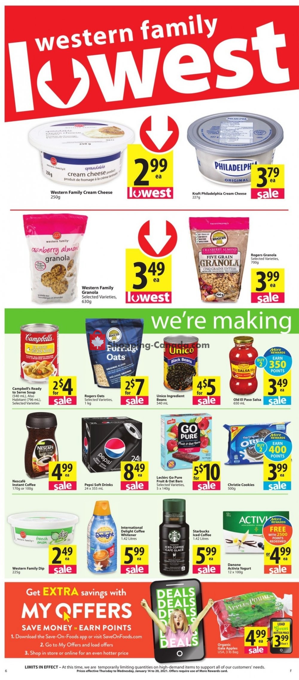 Save On Foods flyer from Thursday January 14, 2021 to Wednesday January 20, 2021 - page 6