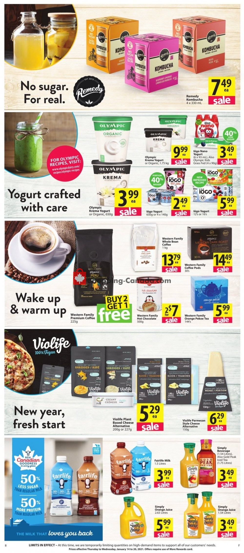 Save On Foods flyer from Thursday January 14, 2021 to Wednesday January 20, 2021 - page 8