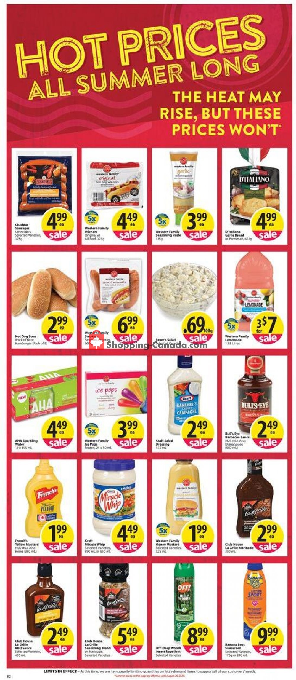 Save On Foods flyer from Thursday July 2, 2020 to Wednesday July 8, 2020 - page 13