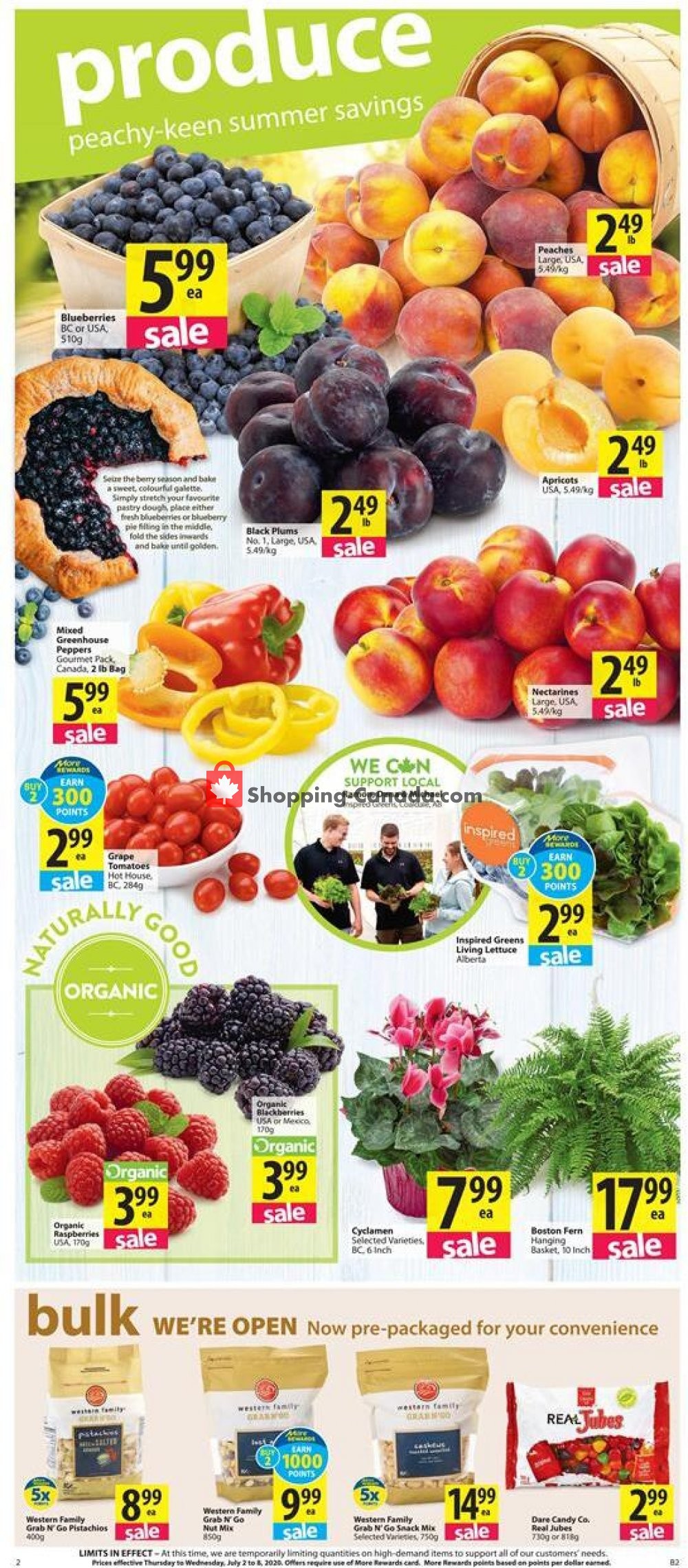 Save On Foods flyer from Thursday July 2, 2020 to Wednesday July 8, 2020 - page 2