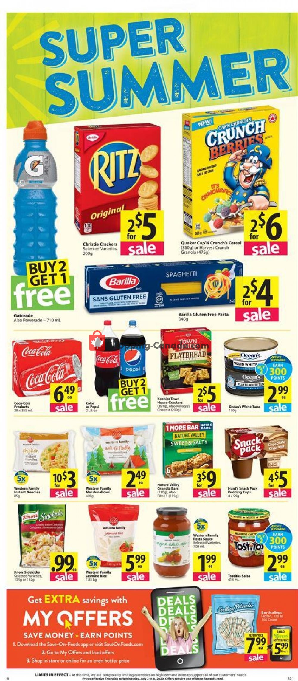 Save On Foods flyer from Thursday July 2, 2020 to Wednesday July 8, 2020 - page 6