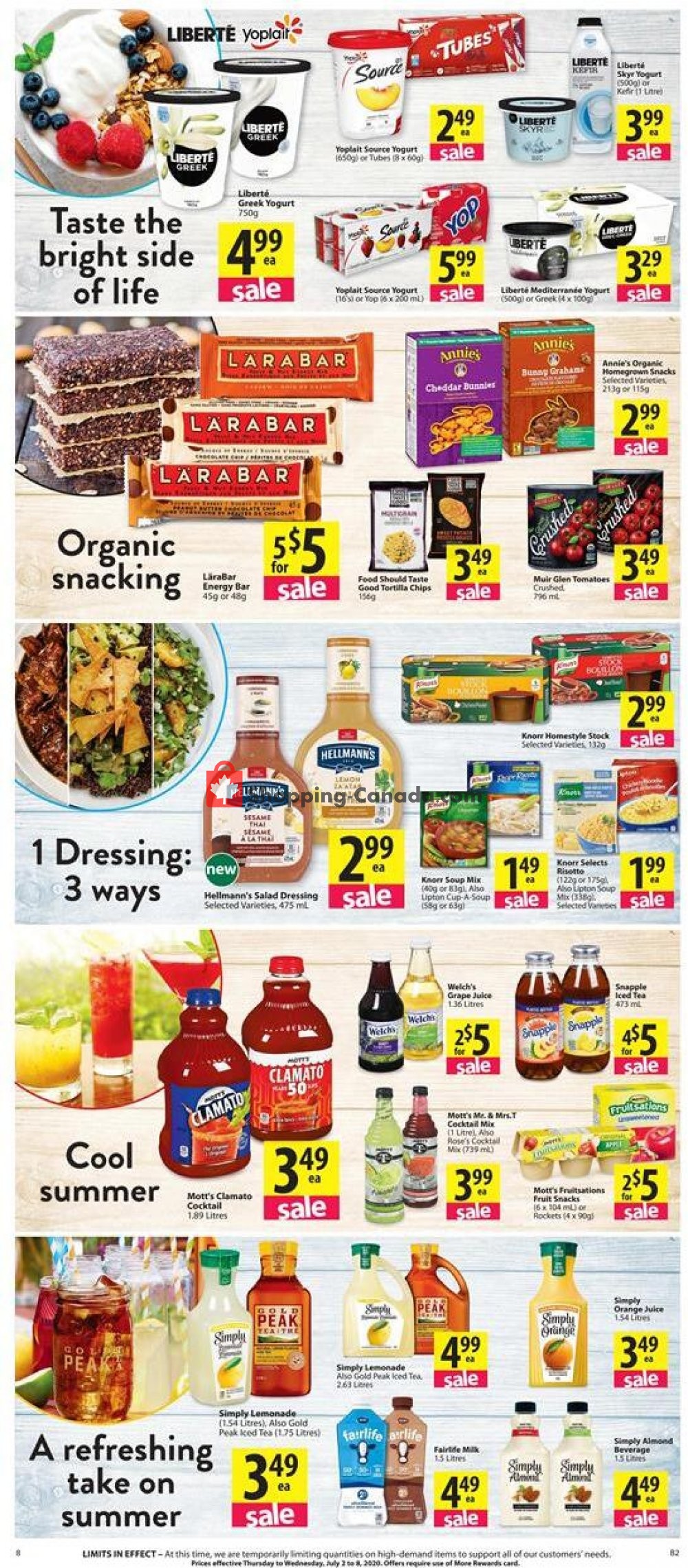 Save On Foods flyer from Thursday July 2, 2020 to Wednesday July 8, 2020 - page 8