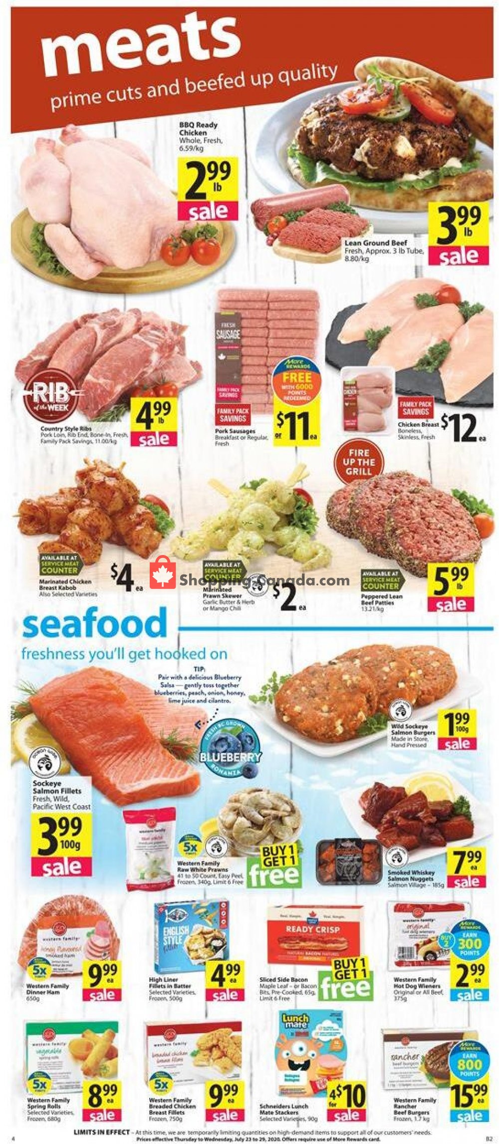 Save On Foods flyer from Thursday July 23, 2020 to Wednesday July 29, 2020 - page 4
