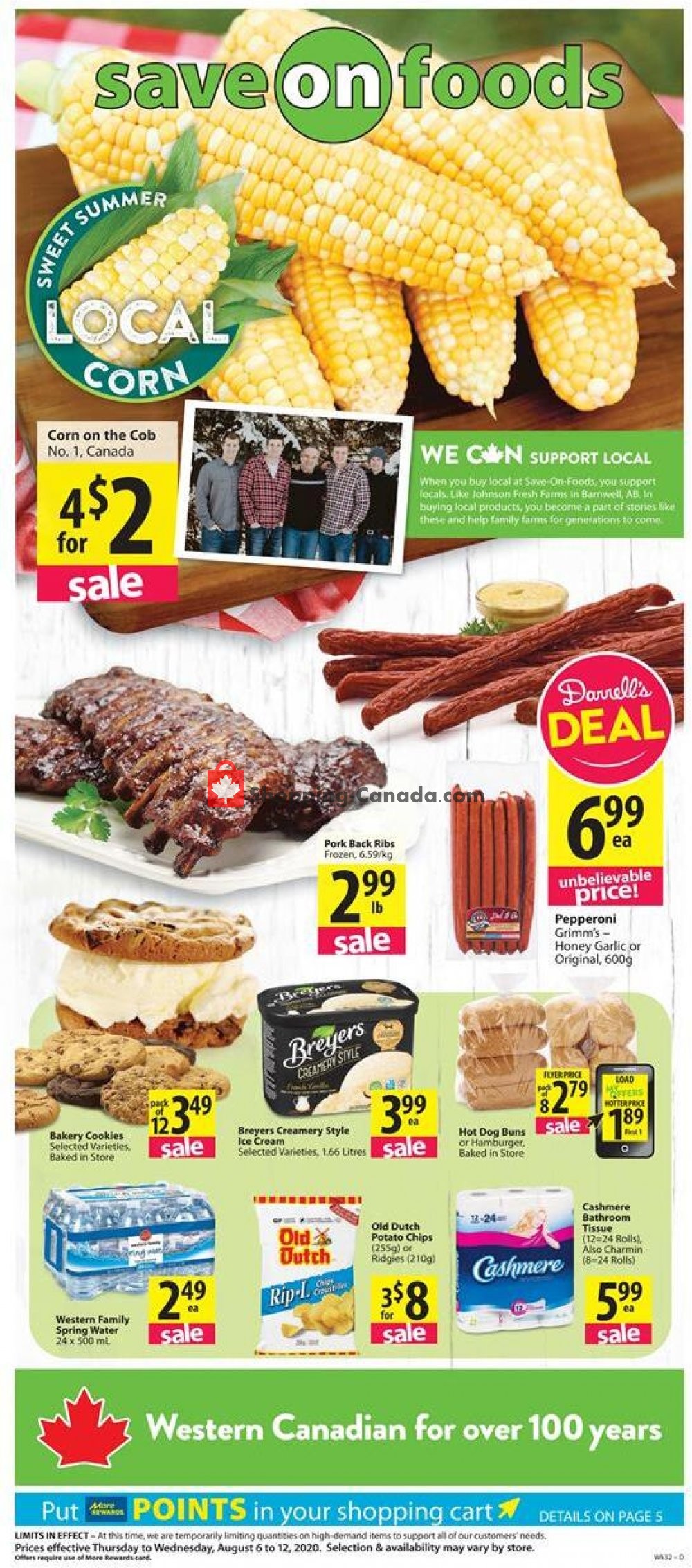 Save On Foods flyer from Thursday August 6, 2020 to Wednesday August 12, 2020 - page 1