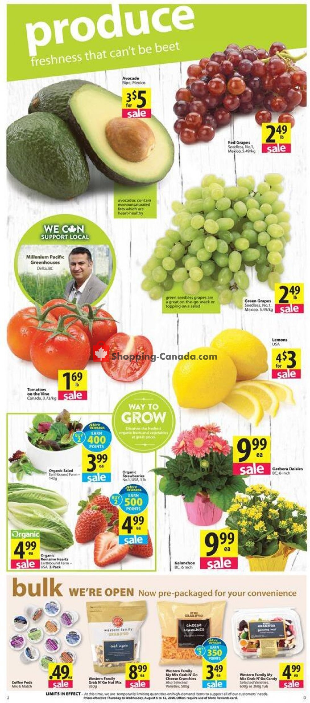Save On Foods flyer from Thursday August 6, 2020 to Wednesday August 12, 2020 - page 2