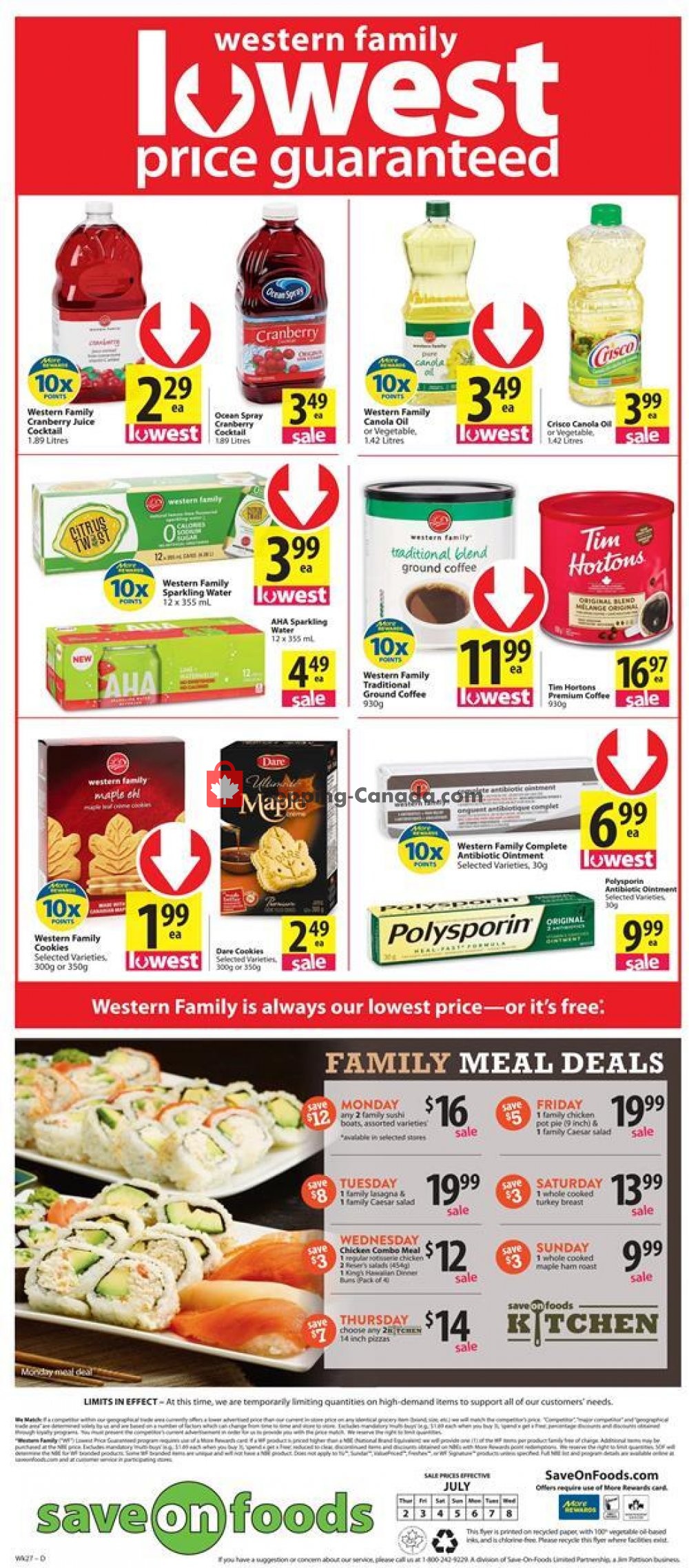 Save On Foods flyer from Thursday July 2, 2020 to Wednesday July 8, 2020 - page 12
