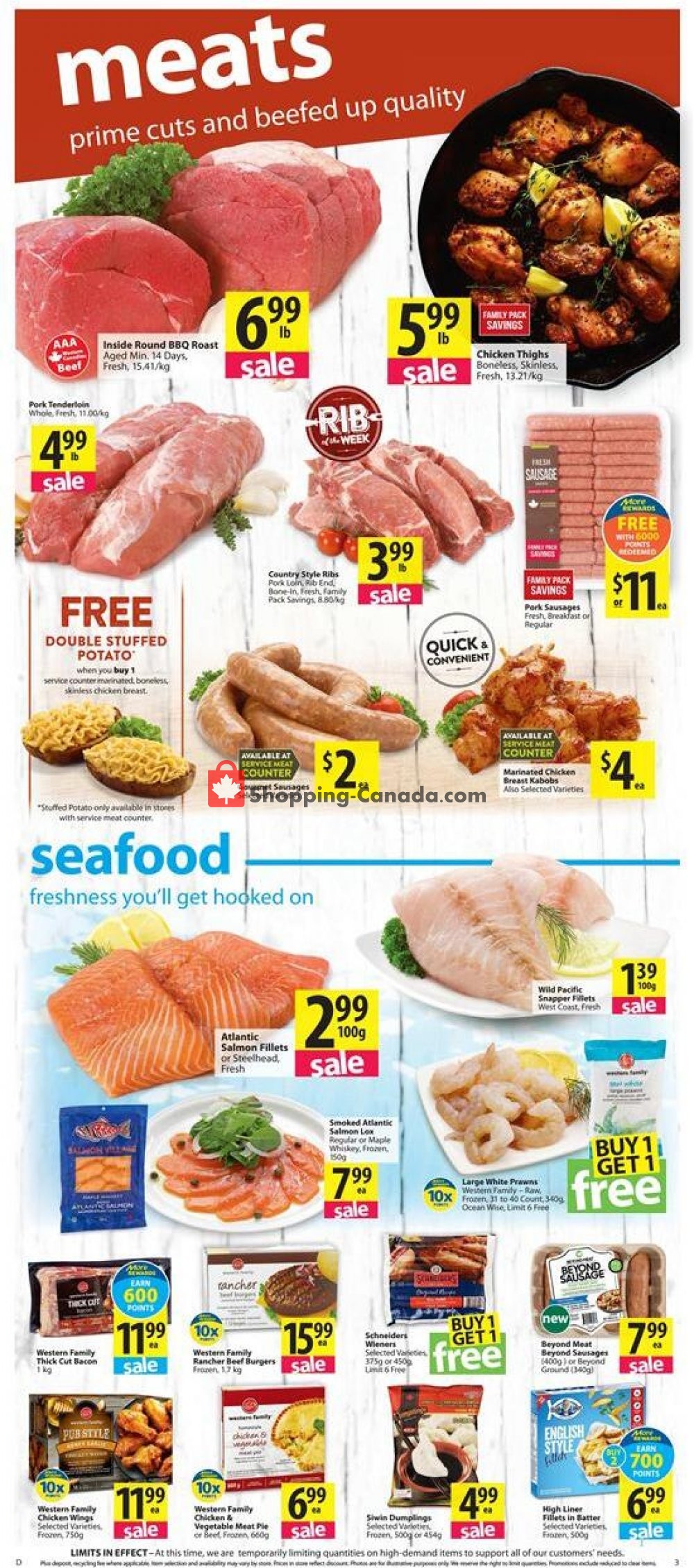 Save On Foods flyer from Thursday July 2, 2020 to Wednesday July 8, 2020 - page 3