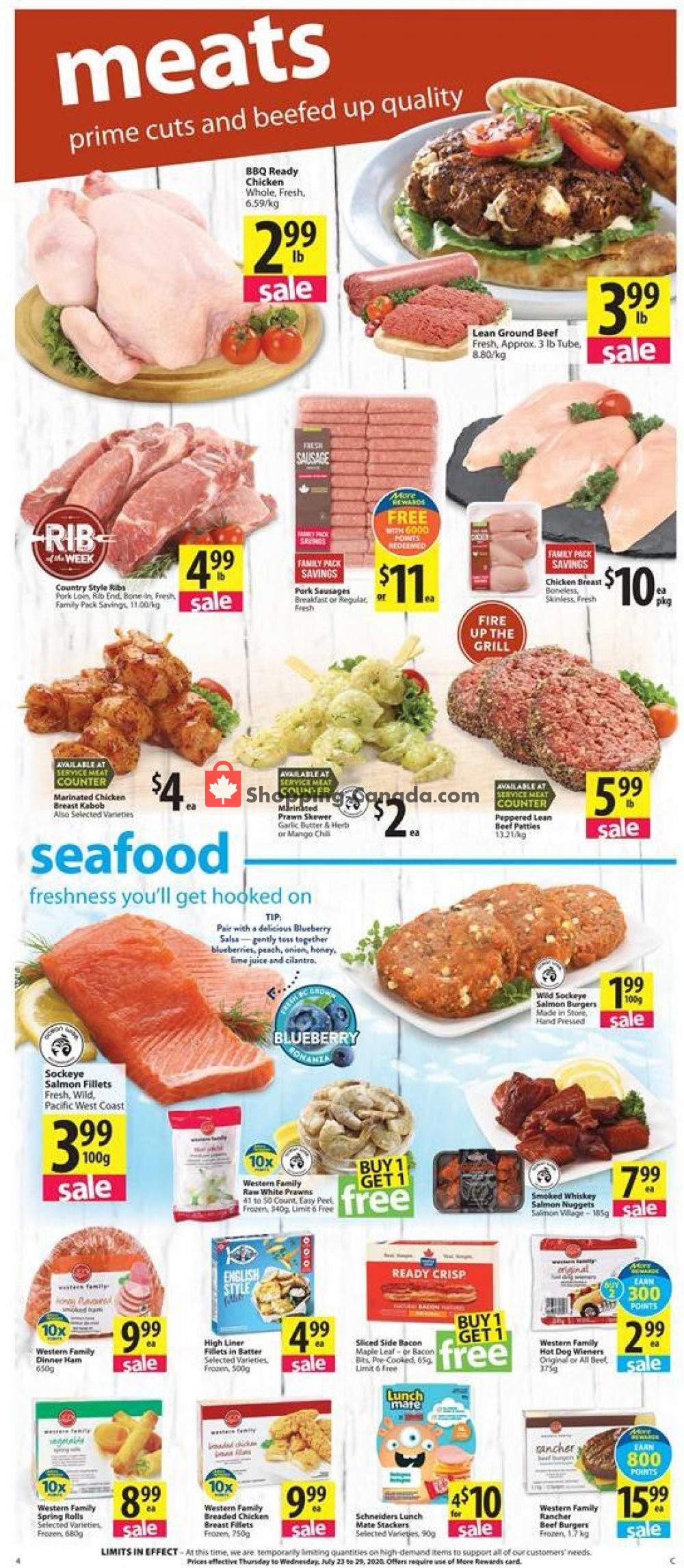 Save On Foods flyer from Thursday July 23, 2020 to Wednesday July 29, 2020 - page 4