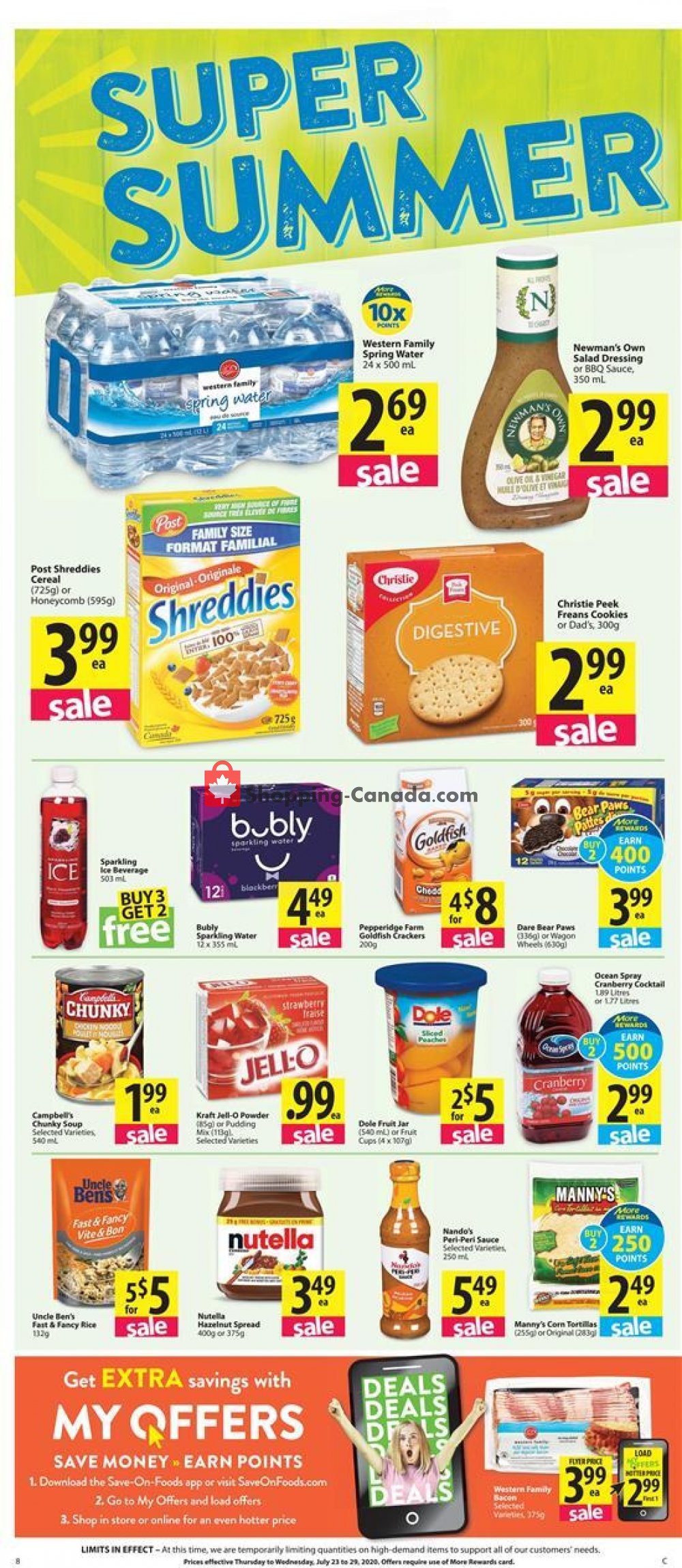 Save On Foods flyer from Thursday July 23, 2020 to Wednesday July 29, 2020 - page 8