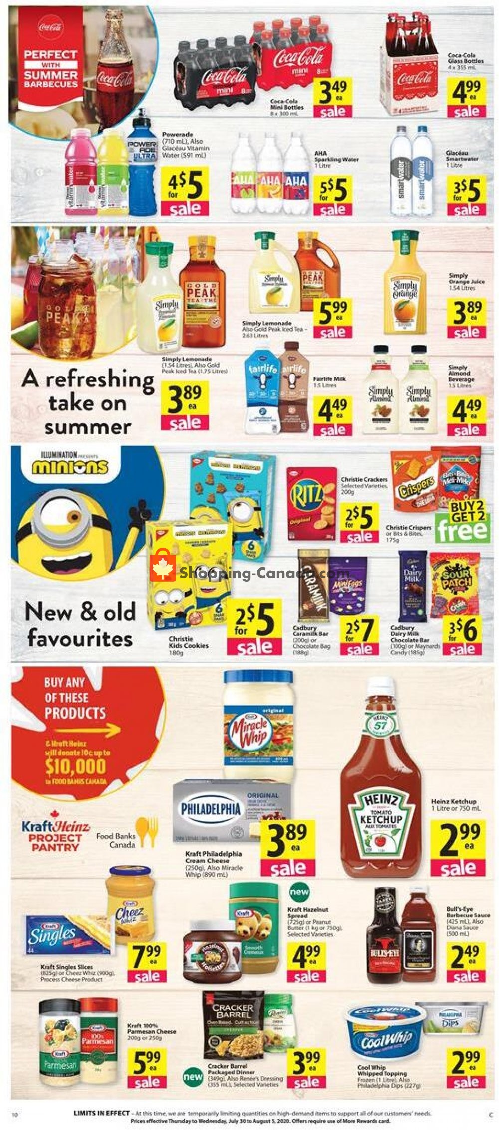 Save On Foods flyer from Thursday July 30, 2020 to Wednesday August 5, 2020 - page 10