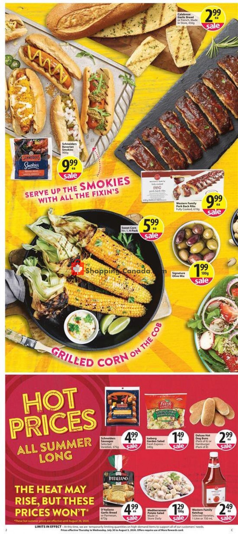 Save On Foods flyer from Thursday July 30, 2020 to Wednesday August 5, 2020 - page 2