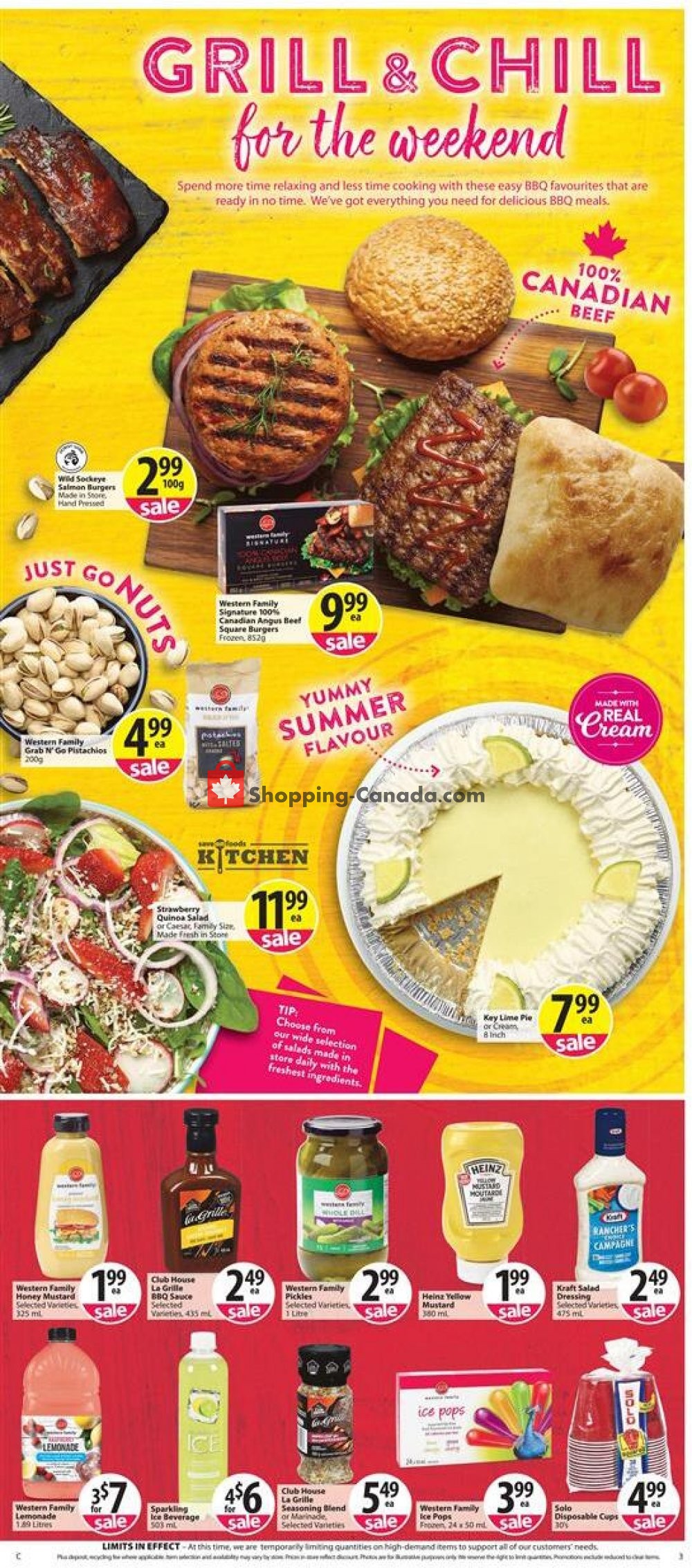 Save On Foods flyer from Thursday July 30, 2020 to Wednesday August 5, 2020 - page 3