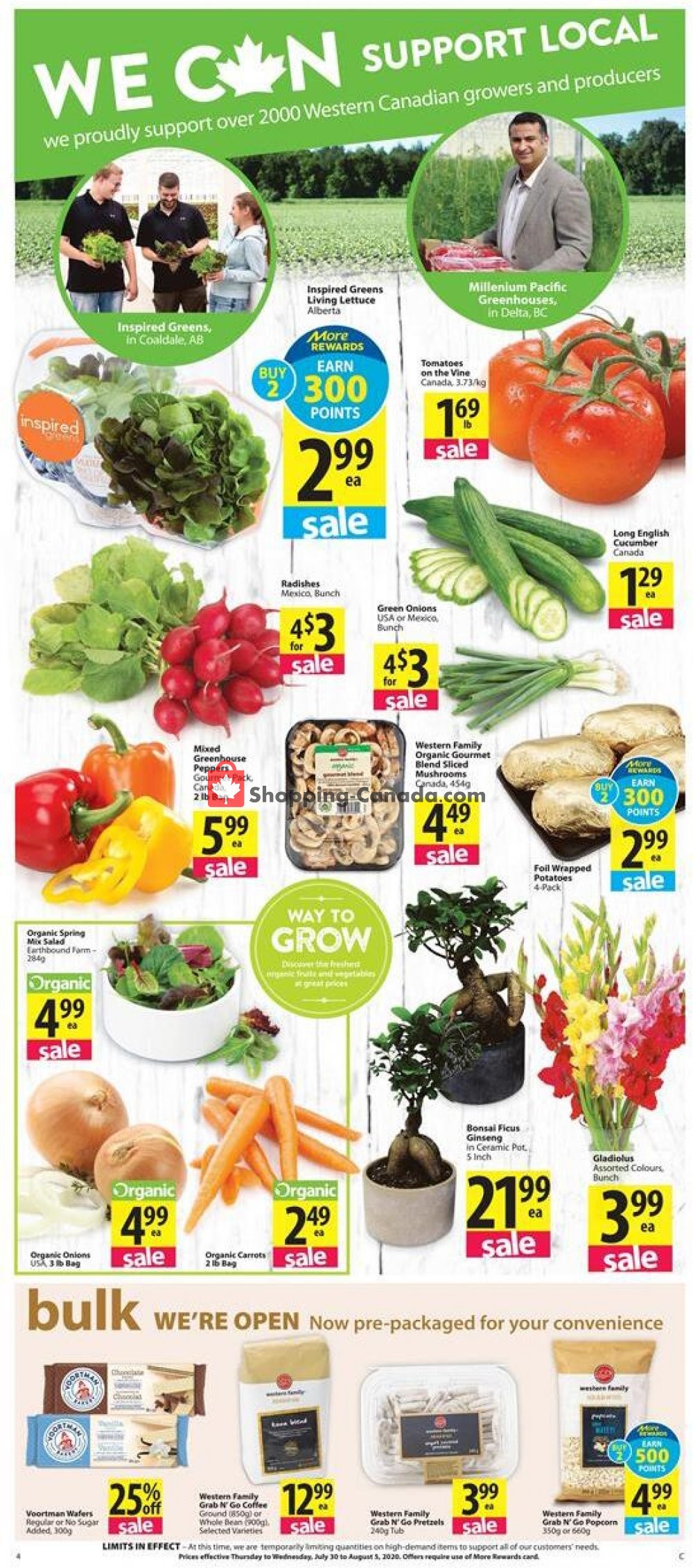 Save On Foods flyer from Thursday July 30, 2020 to Wednesday August 5, 2020 - page 4