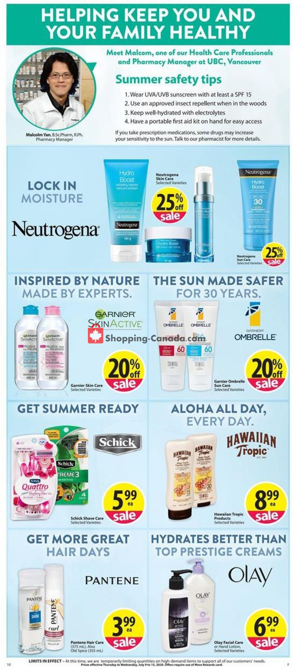 Save On Foods flyer from Thursday July 9, 2020 to Wednesday July 15, 2020 - page 10
