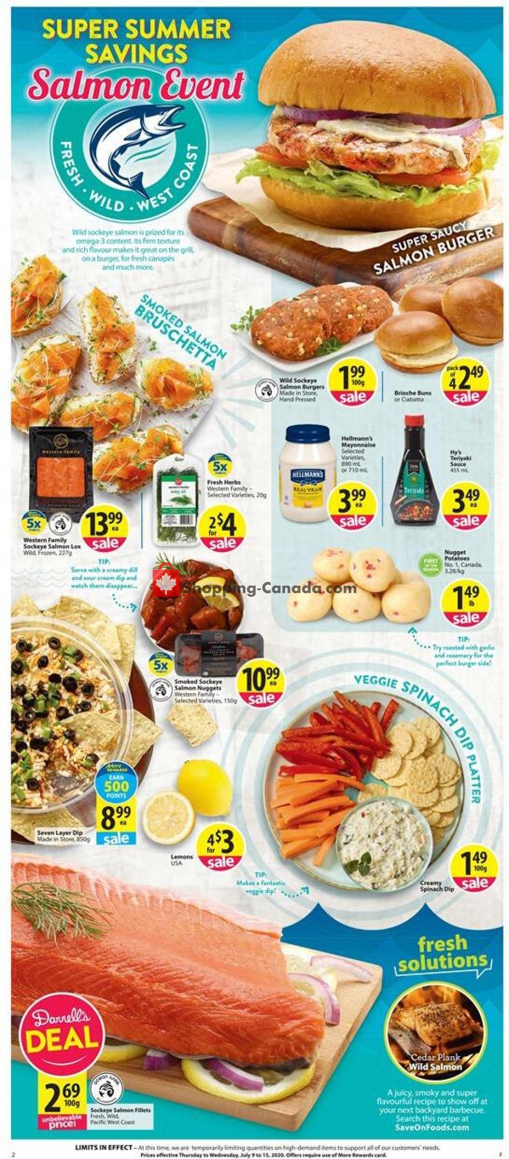 Save On Foods flyer from Thursday July 9, 2020 to Wednesday July 15, 2020 - page 2