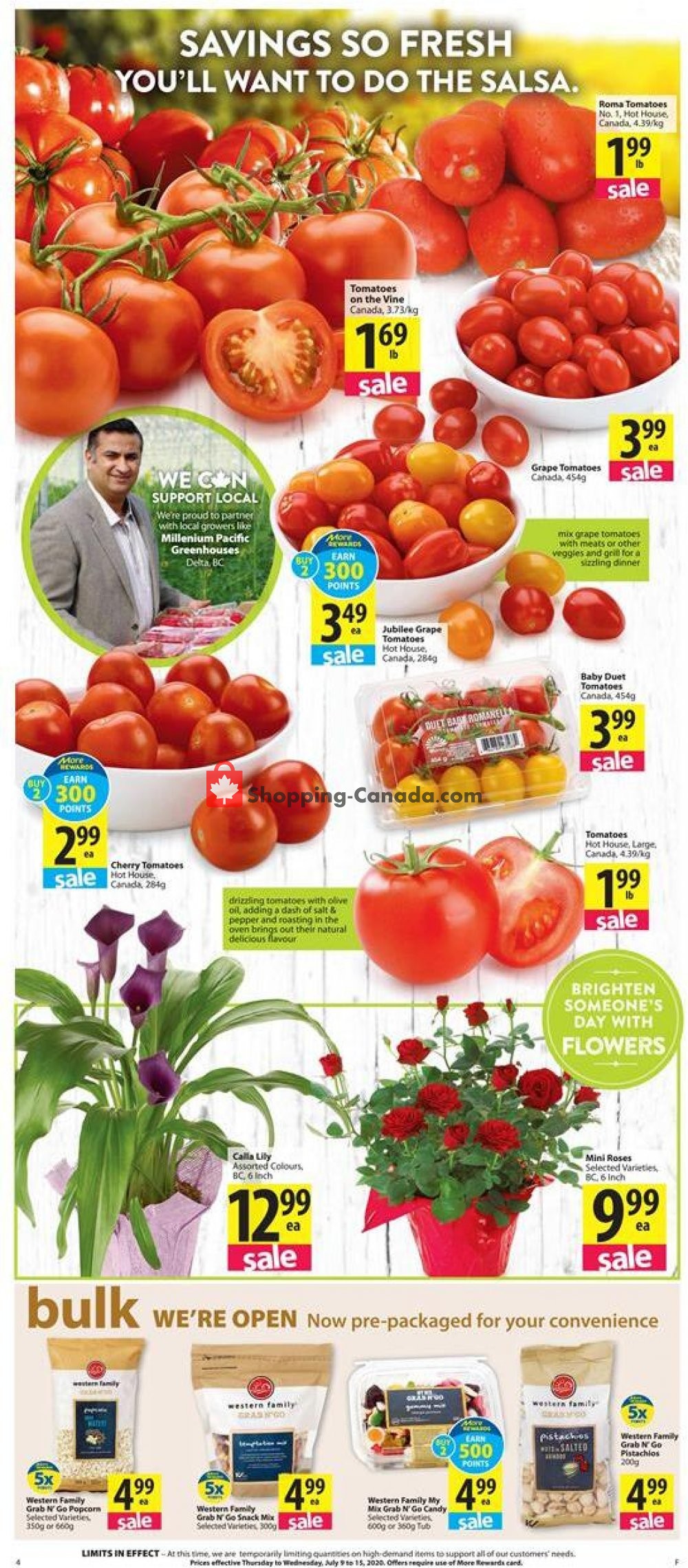 Save On Foods flyer from Thursday July 9, 2020 to Wednesday July 15, 2020 - page 4