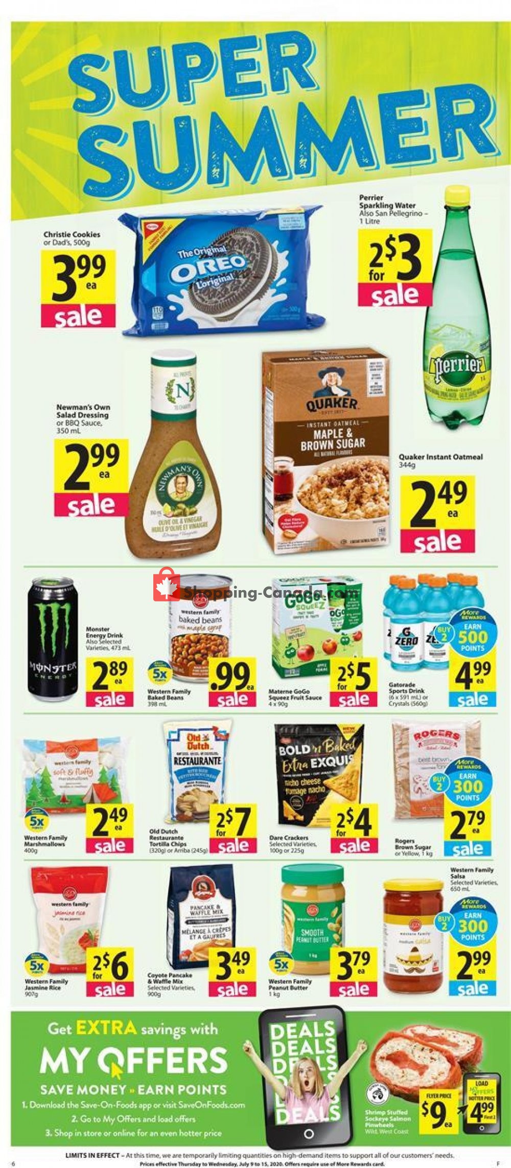 Save On Foods flyer from Thursday July 9, 2020 to Wednesday July 15, 2020 - page 6