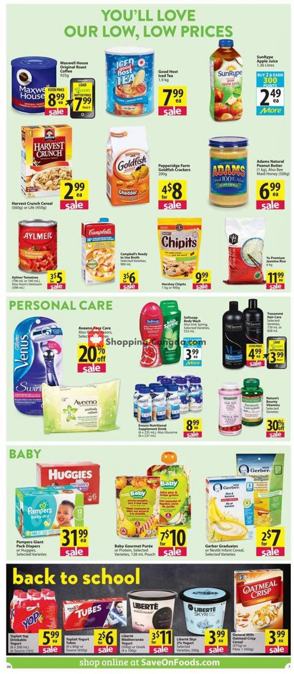 Save On Foods flyer from Thursday August 8, 2019 to Wednesday August 14, 2019 - page 7