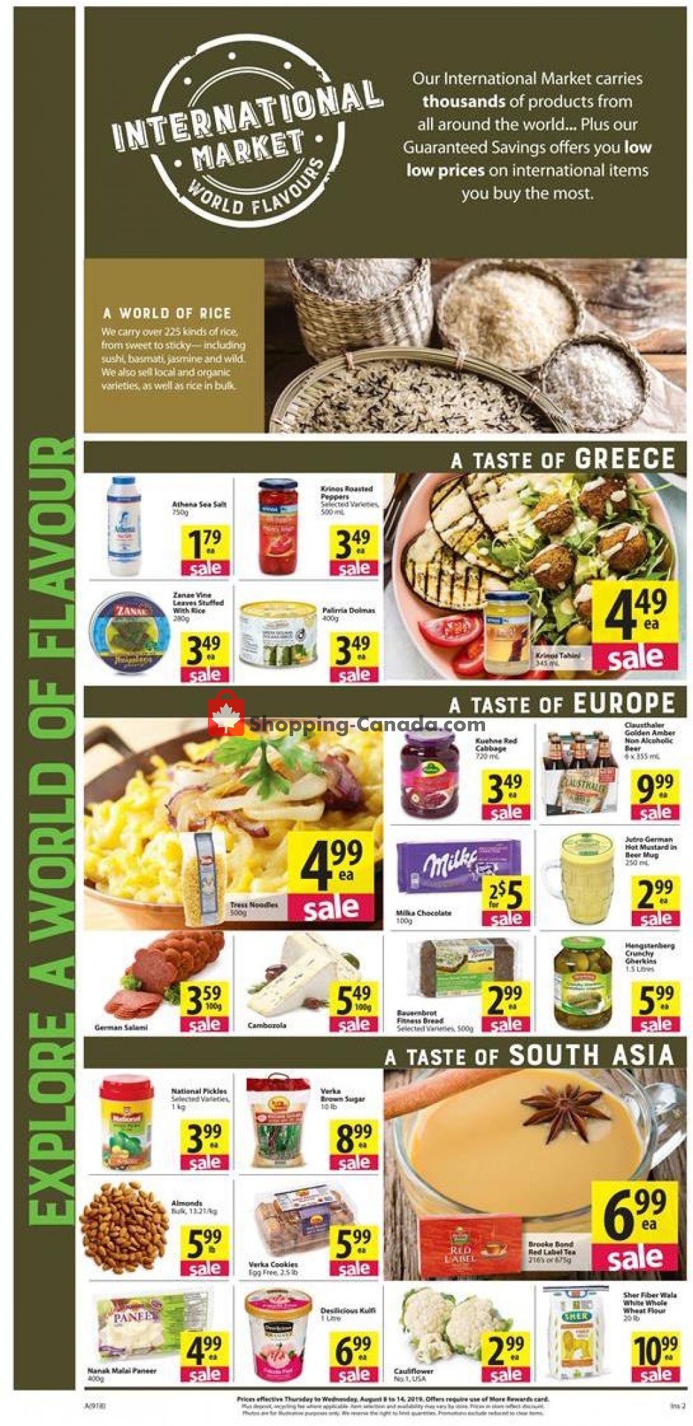 Save On Foods flyer from Thursday August 8, 2019 to Wednesday August 14, 2019 - page 8