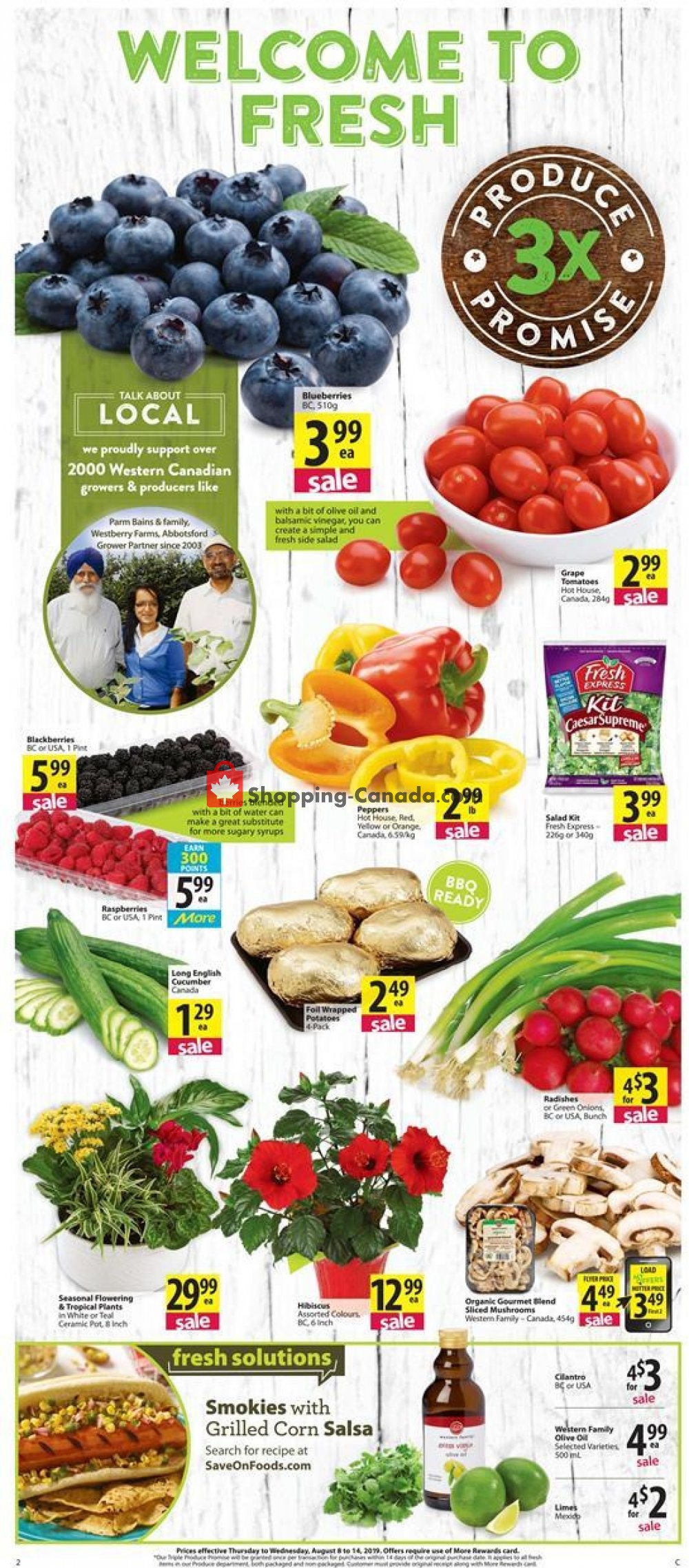 Save On Foods flyer from Thursday August 8, 2019 to Wednesday August 14, 2019 - page 2