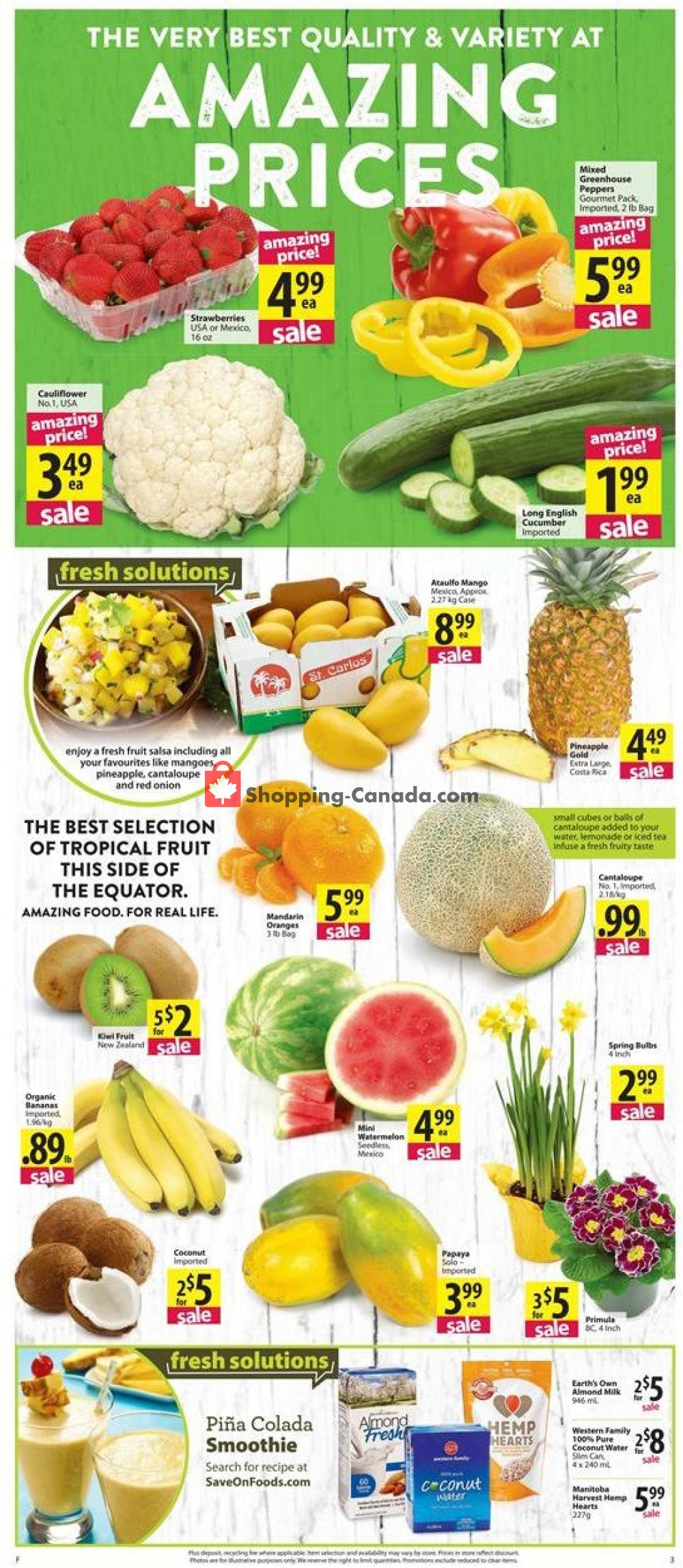Save On Foods flyer from Thursday February 21, 2019 to Wednesday February 27, 2019 - page 3